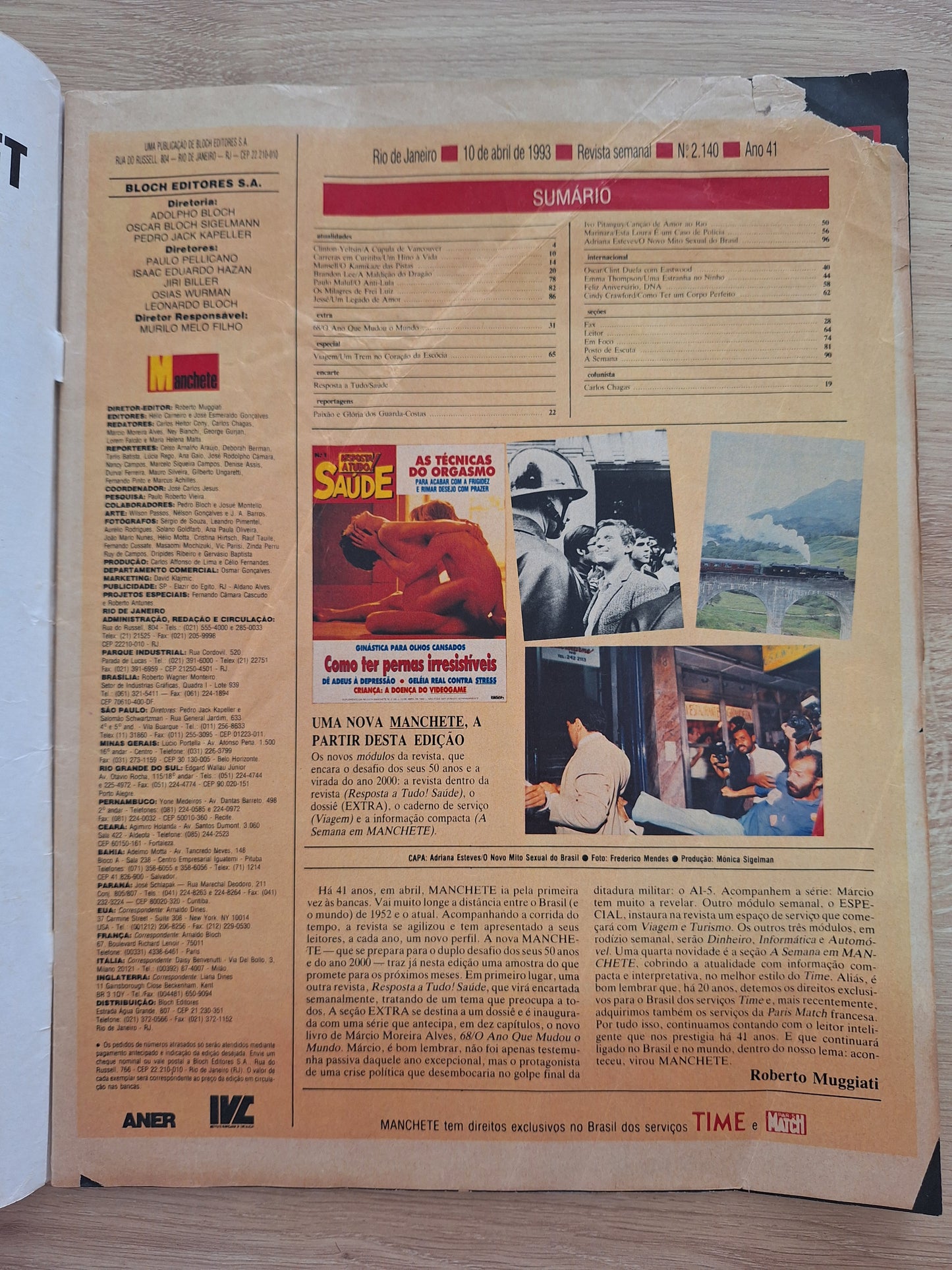 Revista Manchete 2140 (1993)