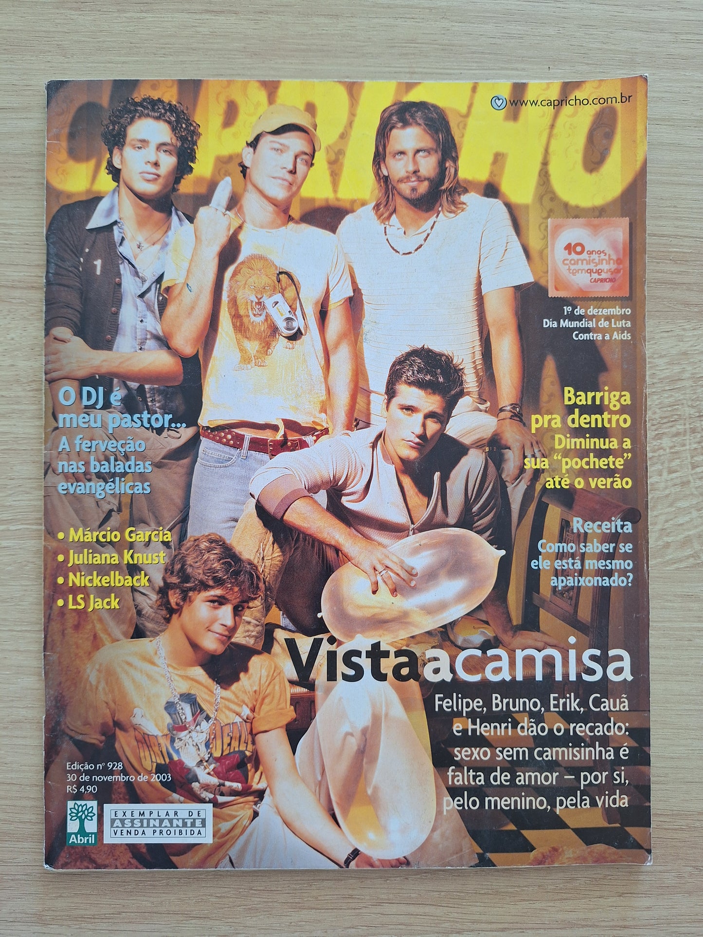 Revista Capricho 928 (2003)