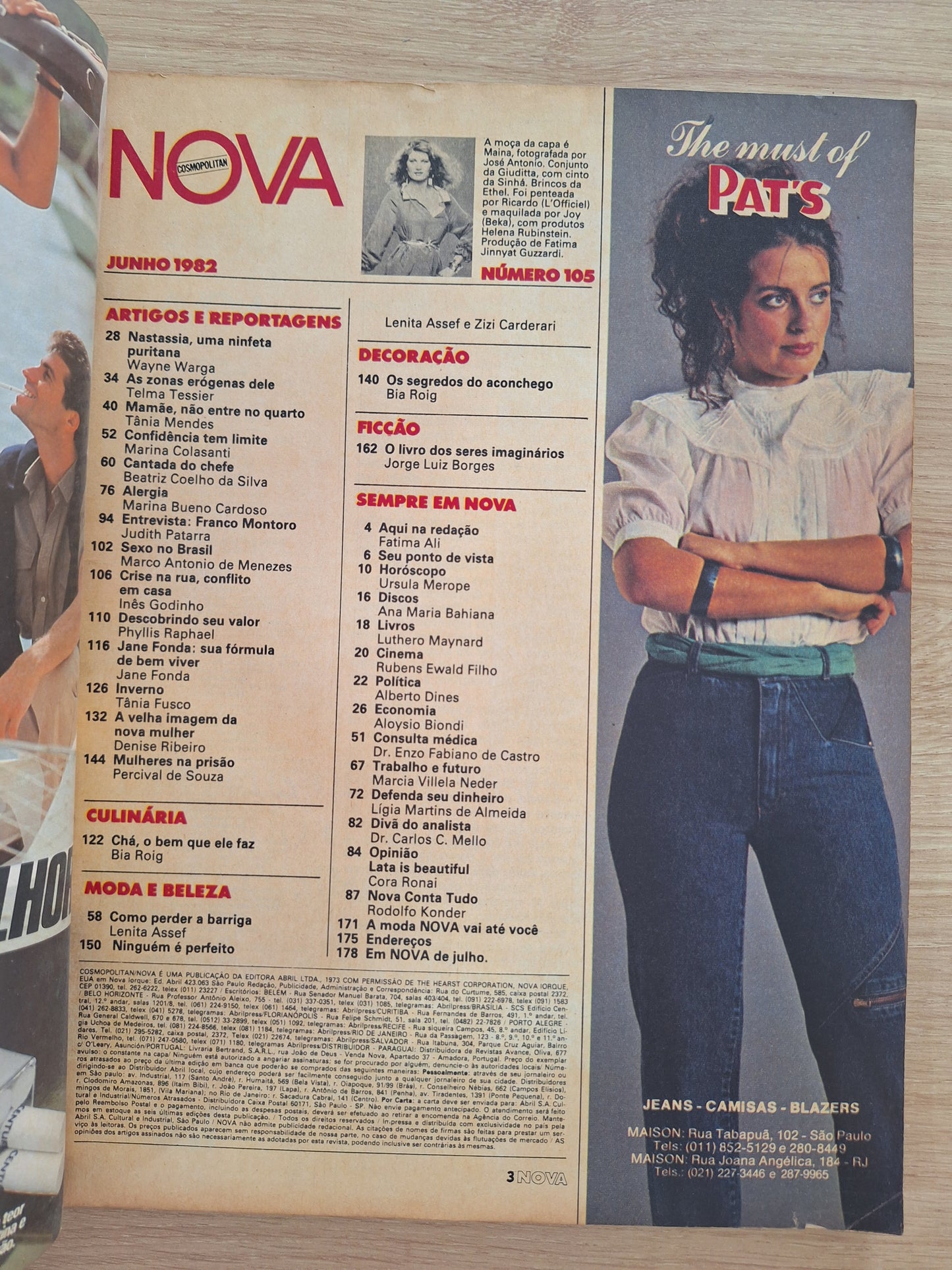 Revista Nova Cosmopolitan Nº 105 (1982)