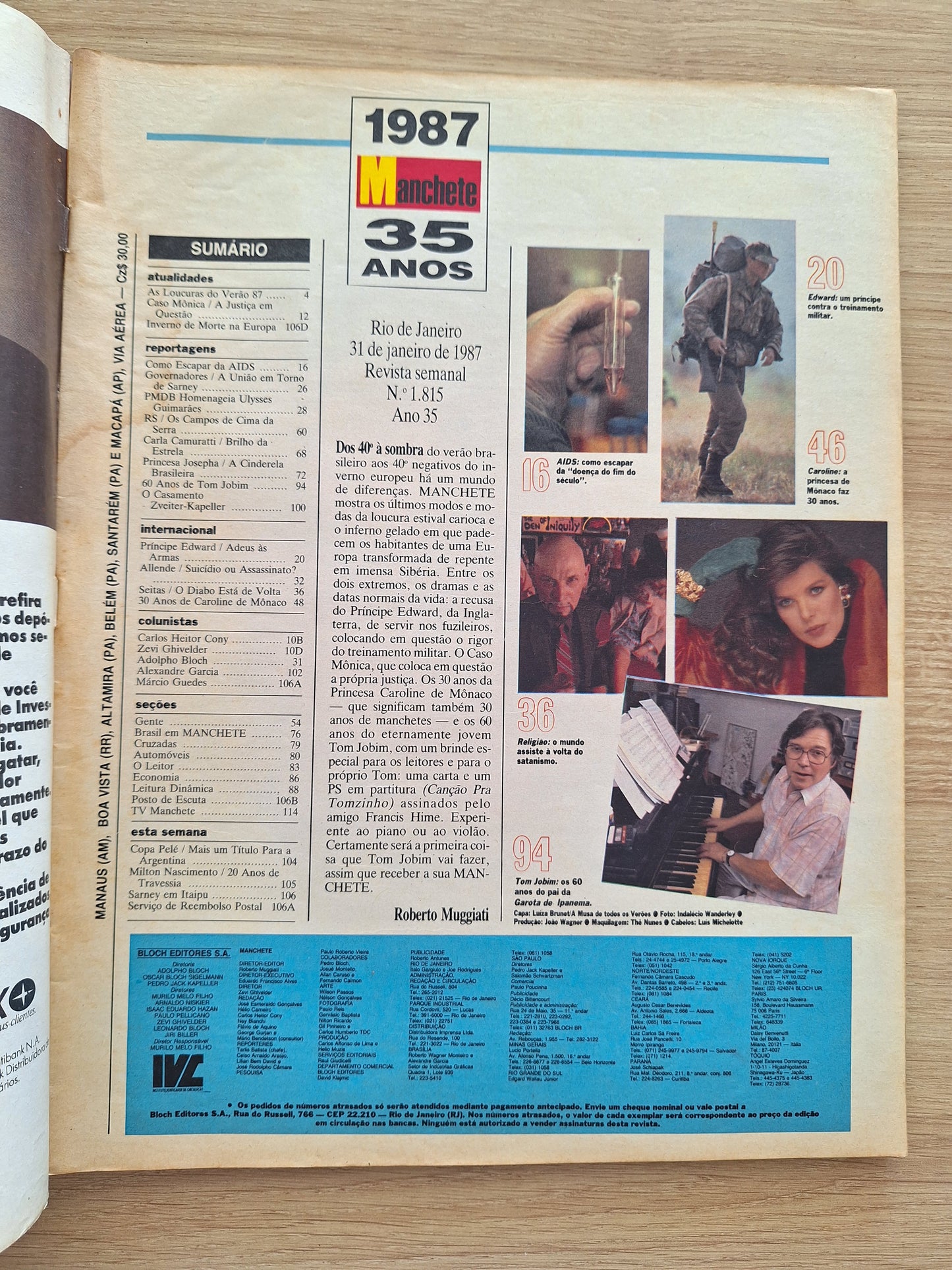 Revista Manchete 1815 (1987)