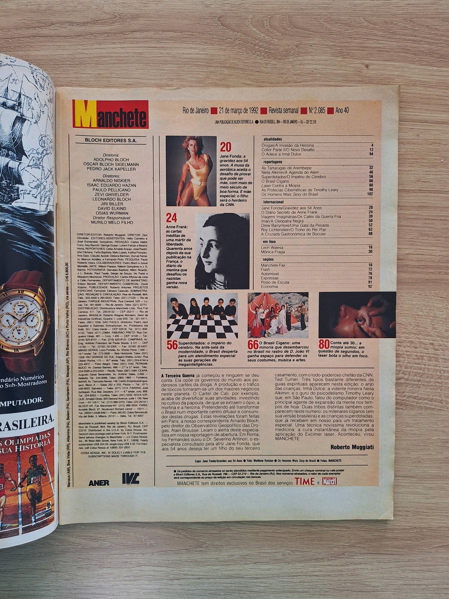 Revista Manchete 2085 (1992)