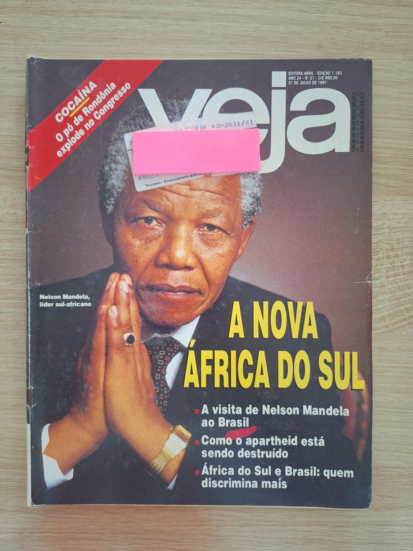 Revista Veja 1193 (1991)