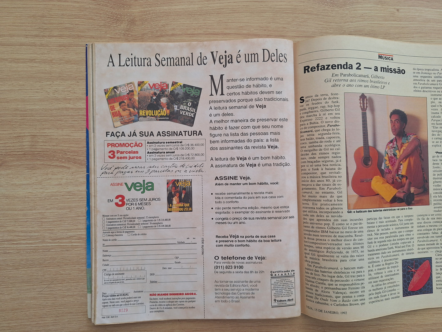 Revista Veja 1217 (1992)