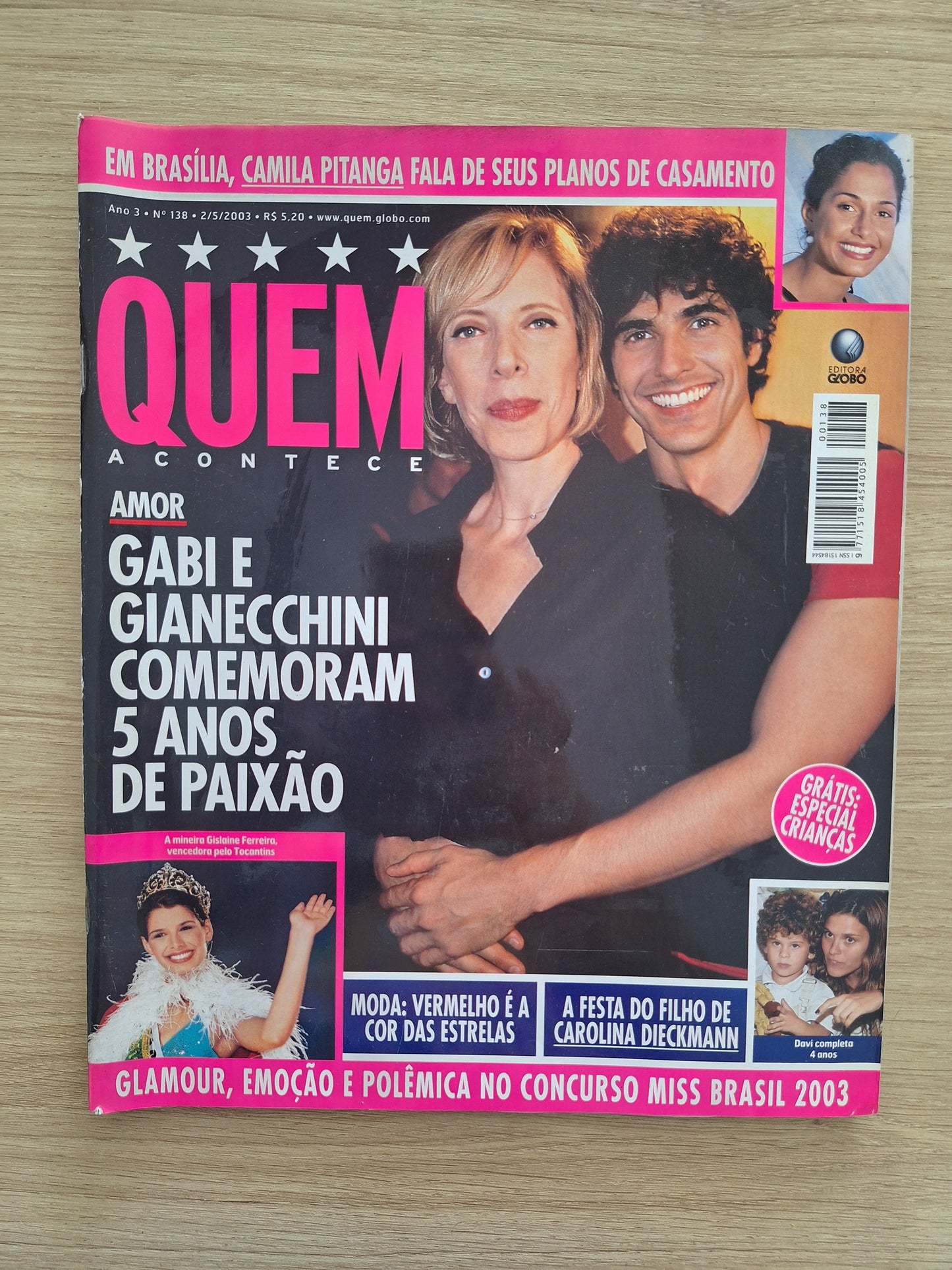 Revista Quem Acontece 138 (2003)