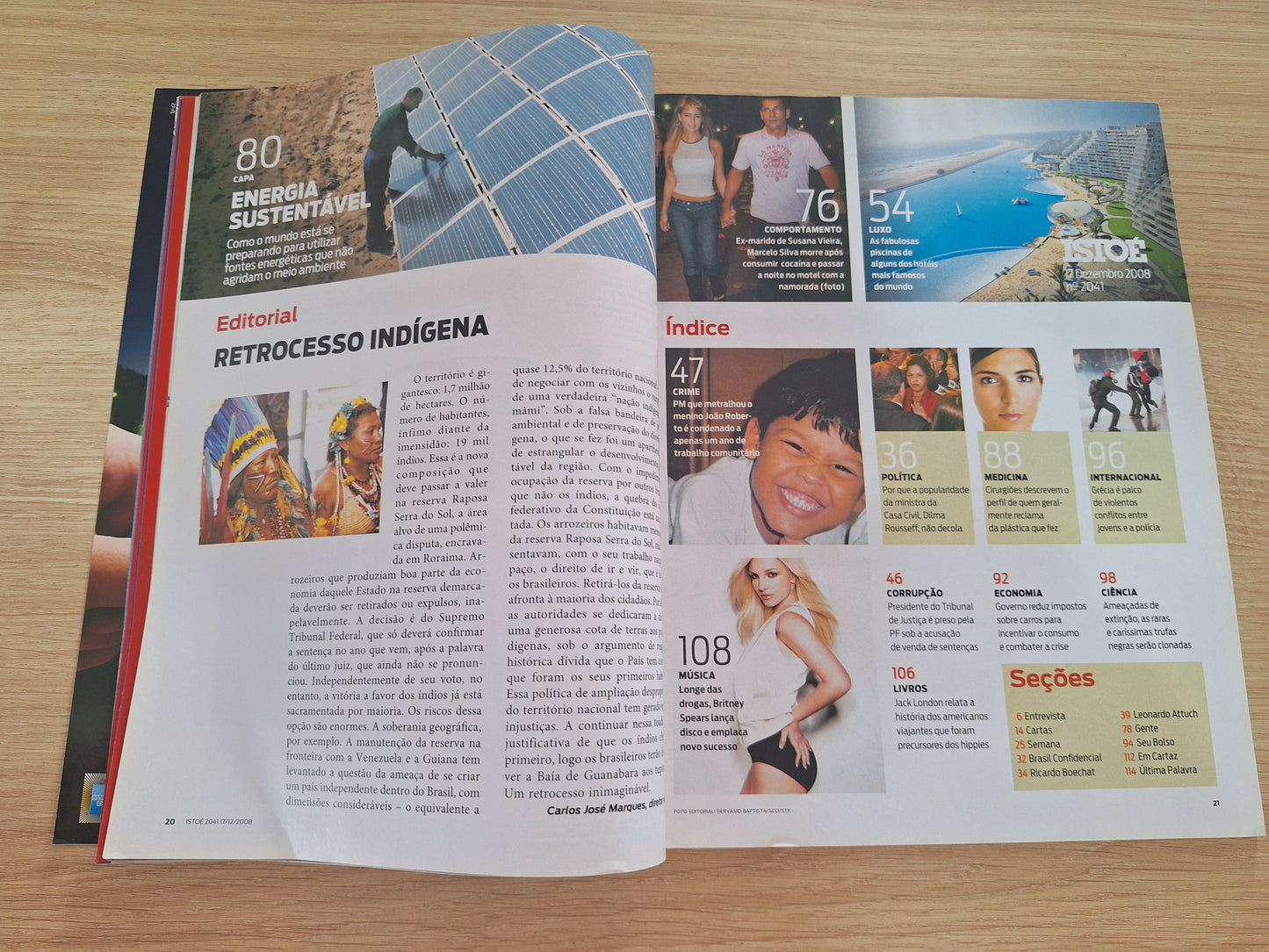 Revista Istoé 2041 (2008)