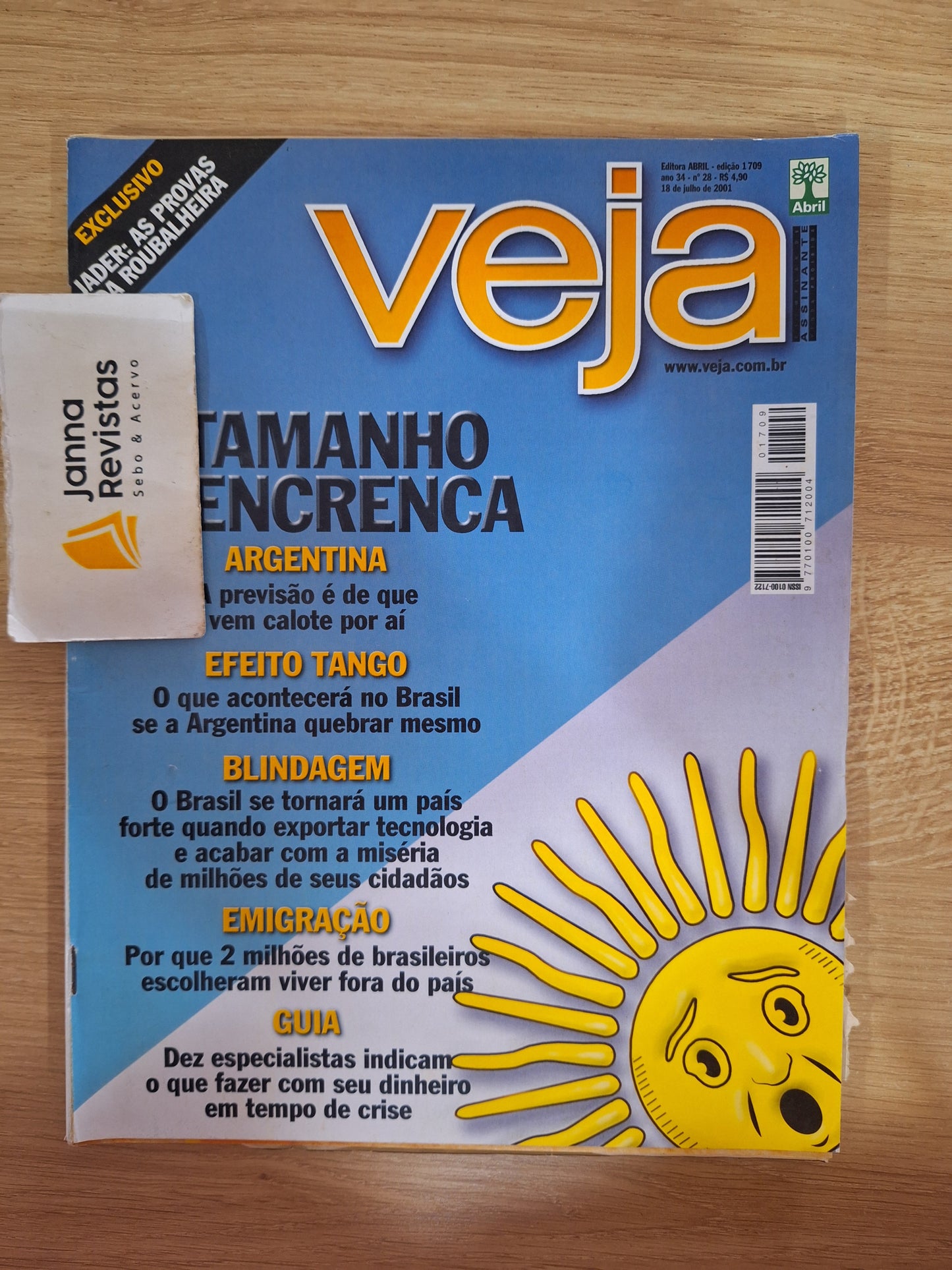 Revista Veja 1709 (2001)