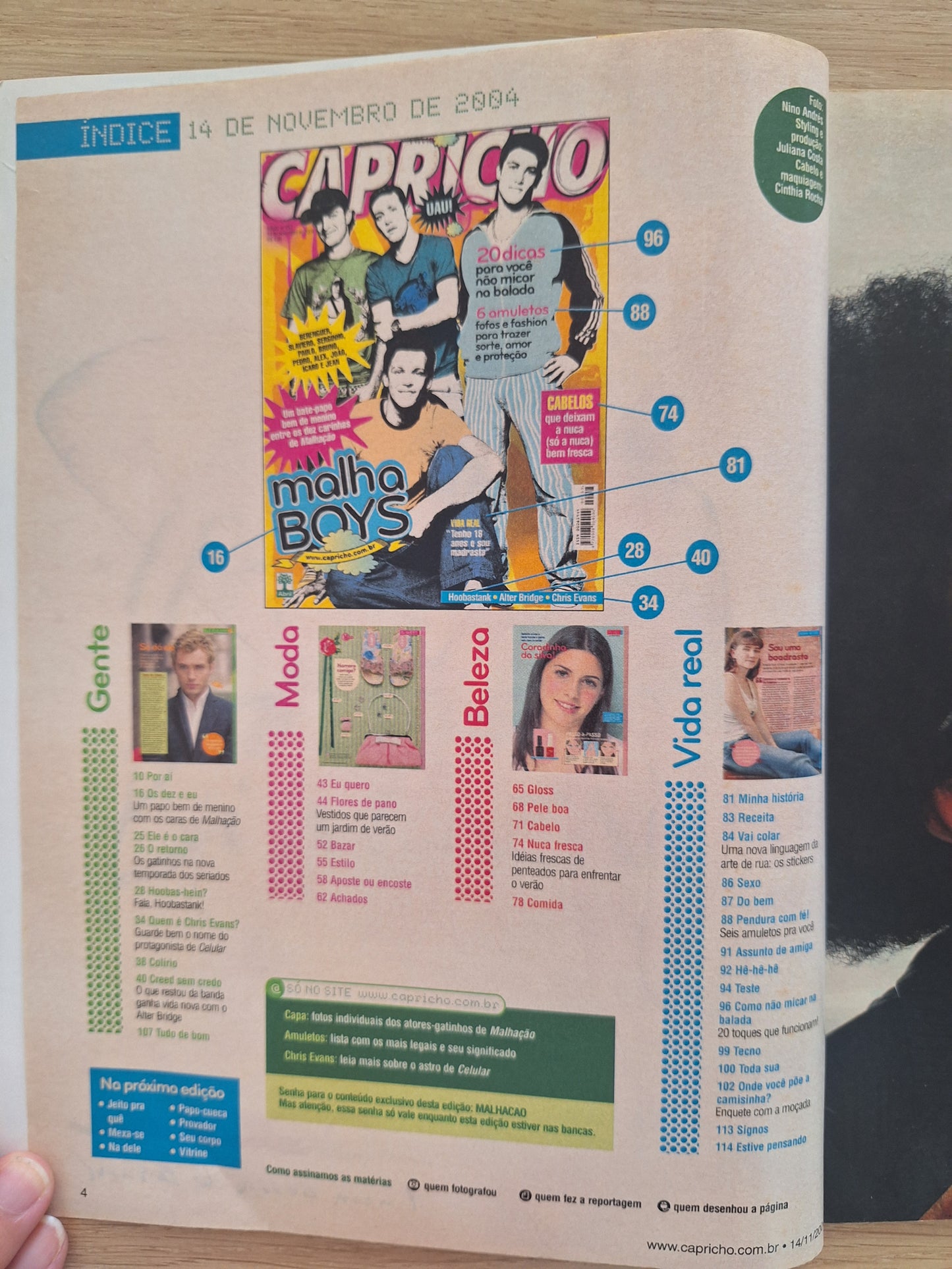 Revista Capricho 953 (2004)