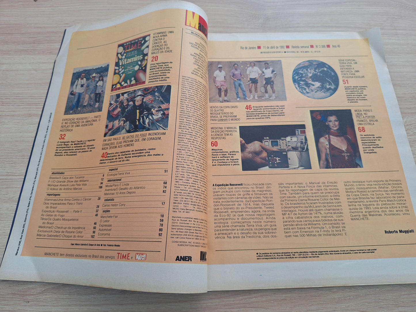 Revista Manchete 2088 (1992)