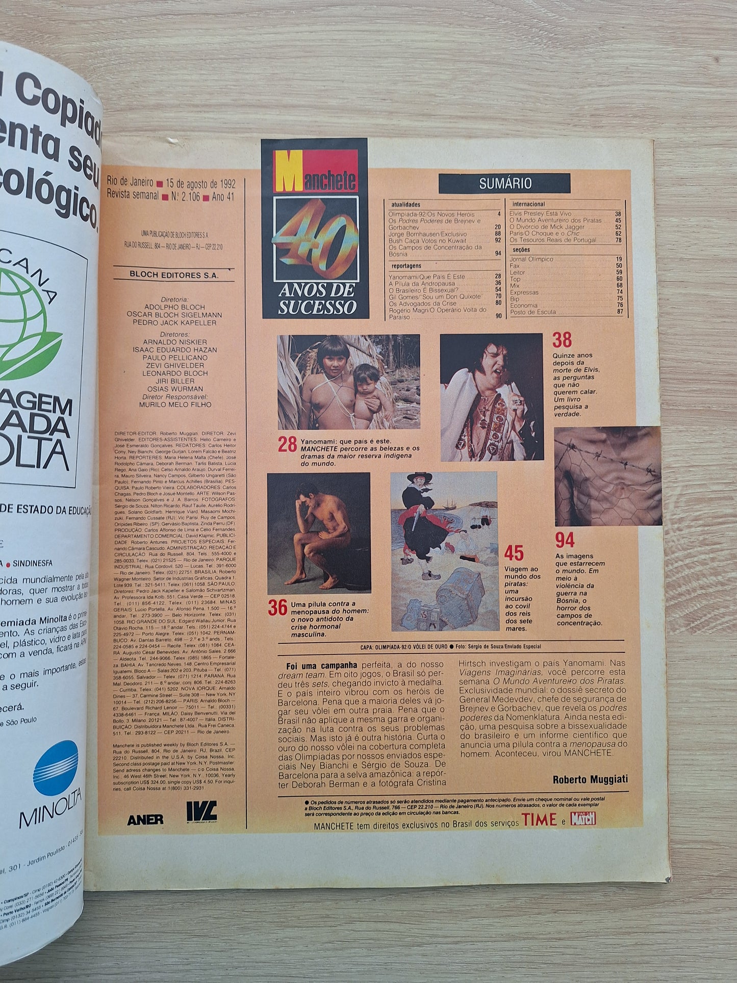 Revista Manchete 2106 (1992)