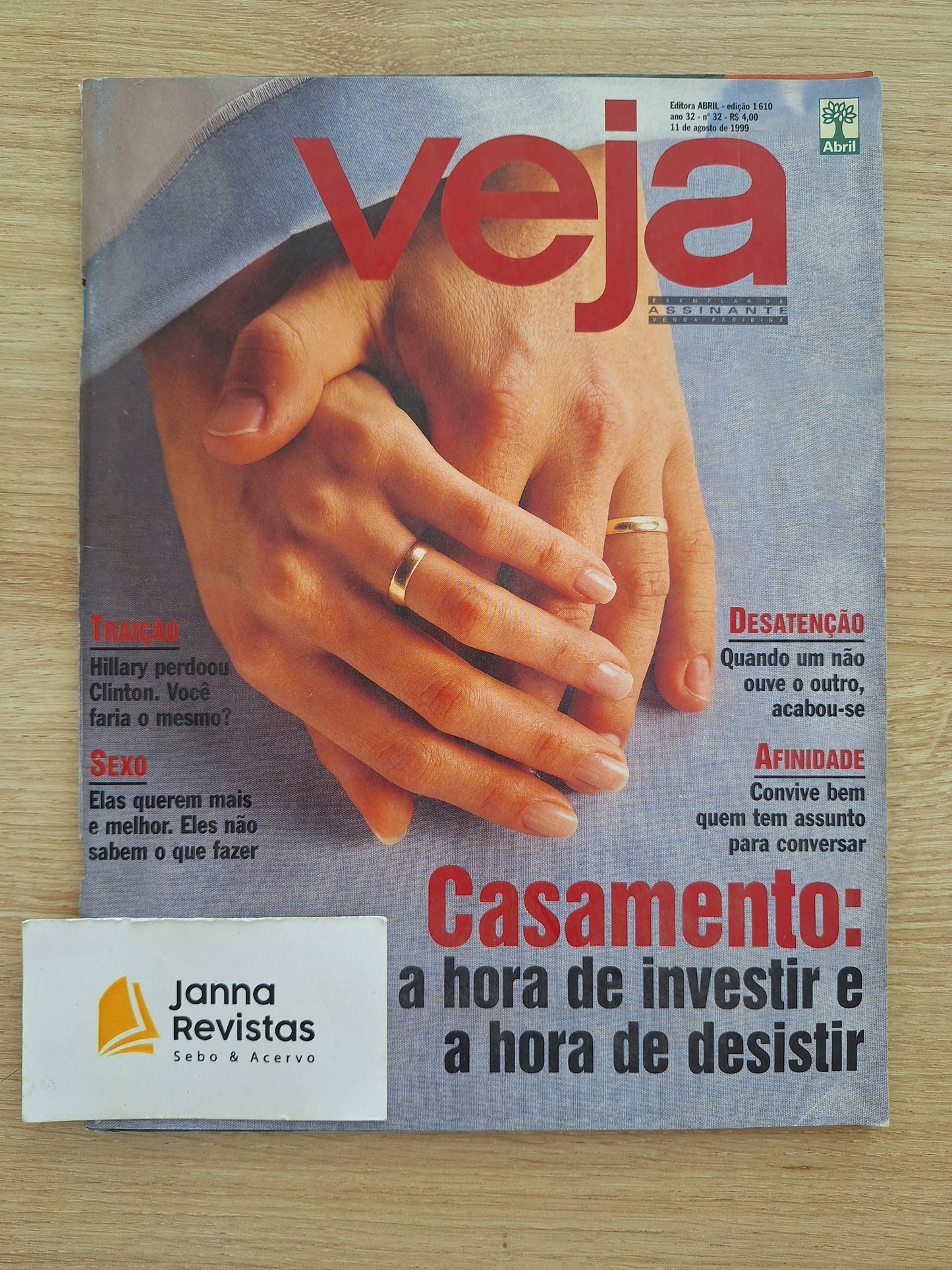 Revista Veja 1610 (1999)