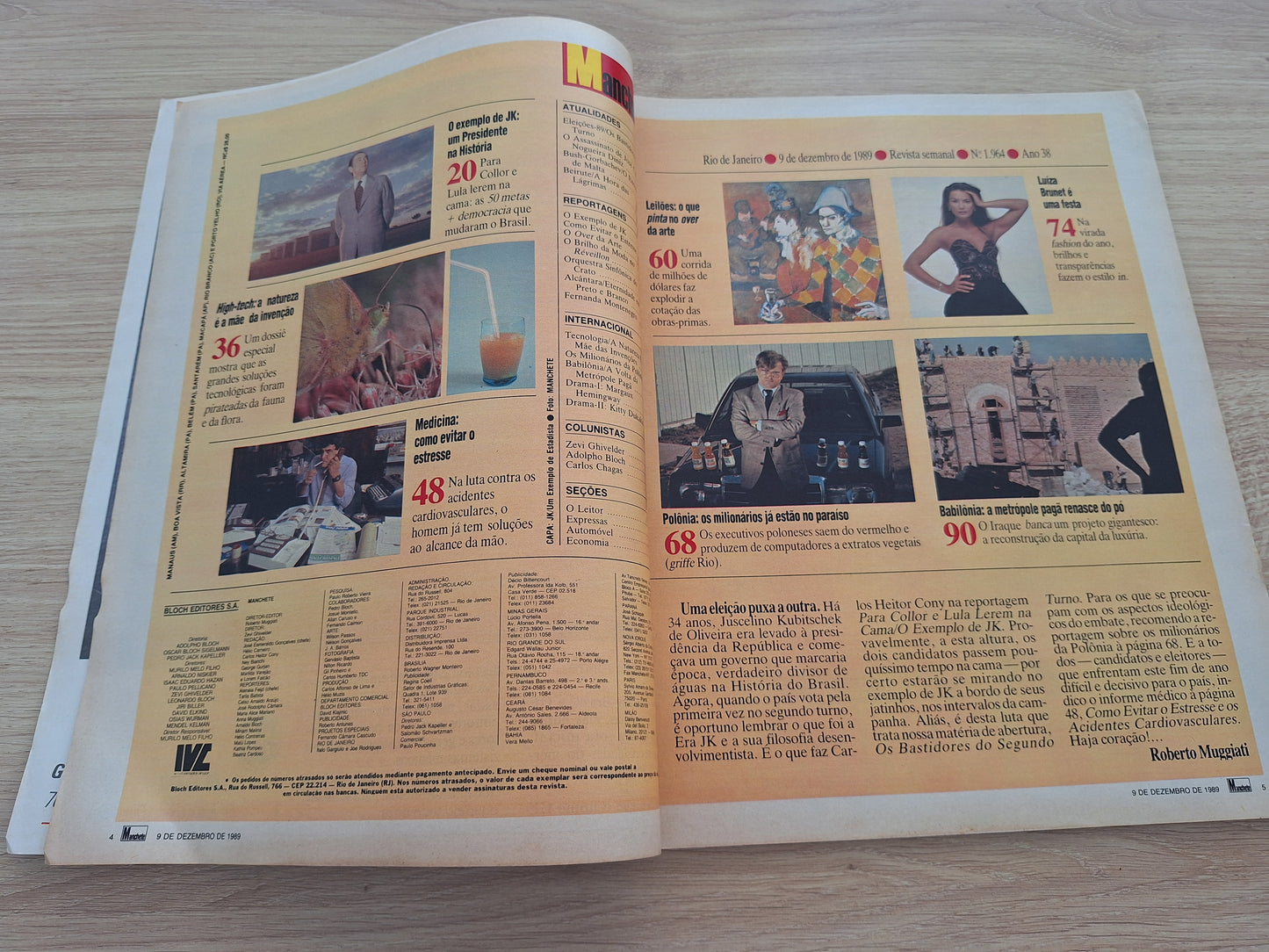 Revista Manchete 1964 (1989)