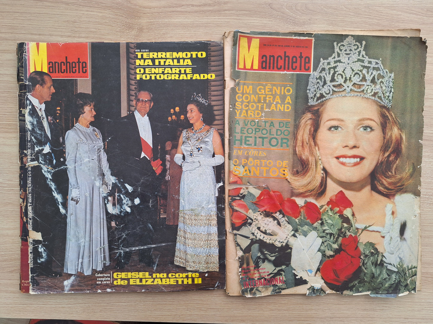 Revista Manchete Miss 593 (1966)