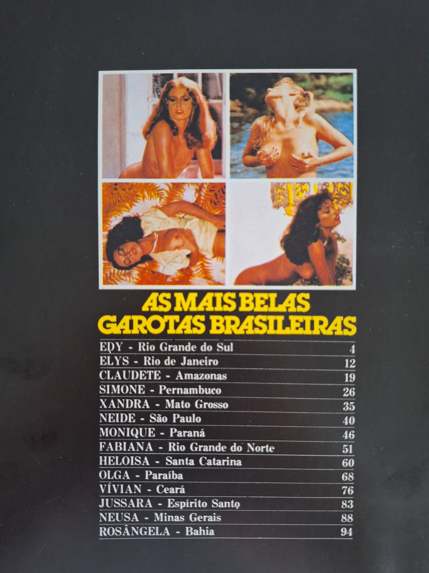 Revista Homem Especial 1980