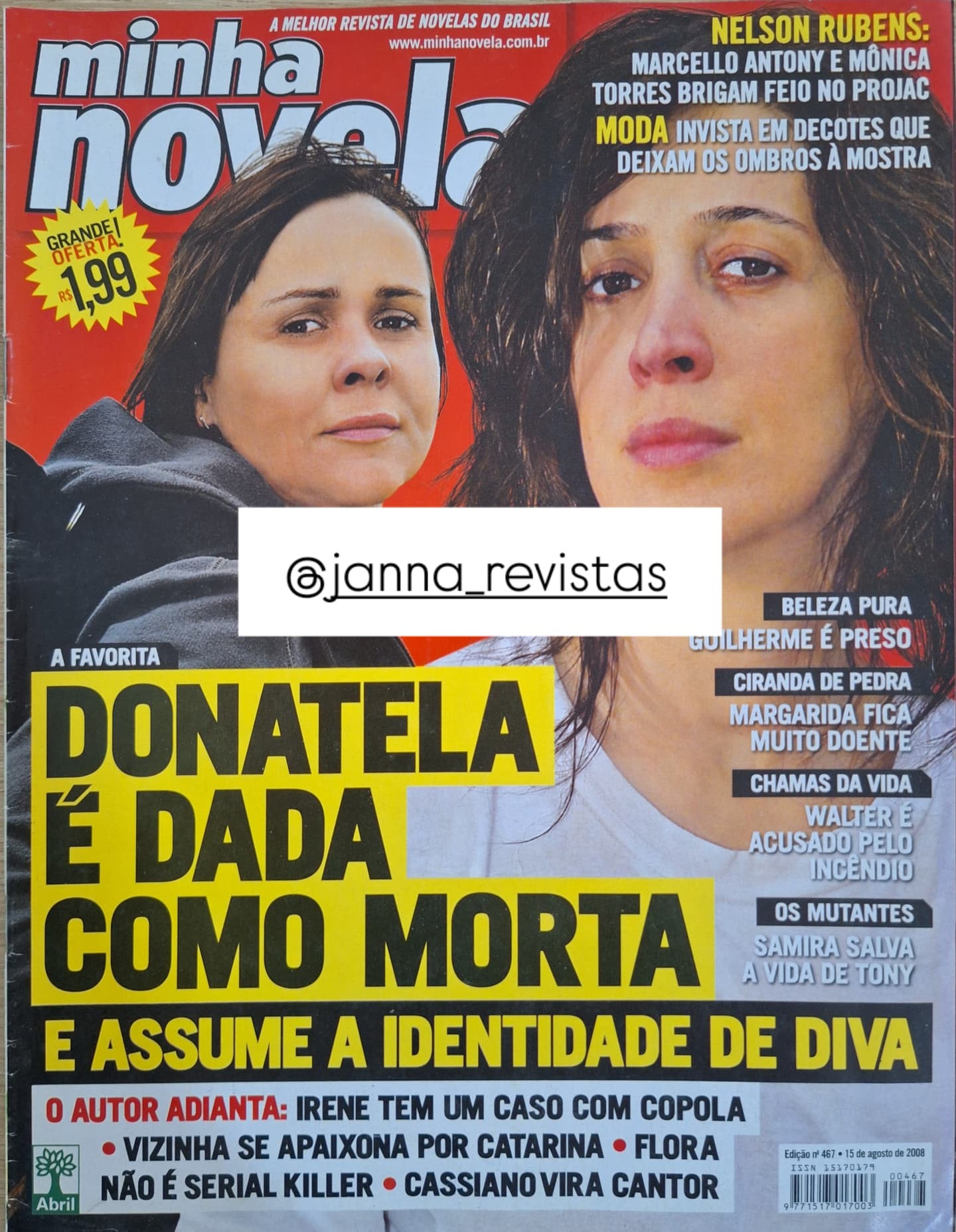 Revista Minha Novela 467 (2008)