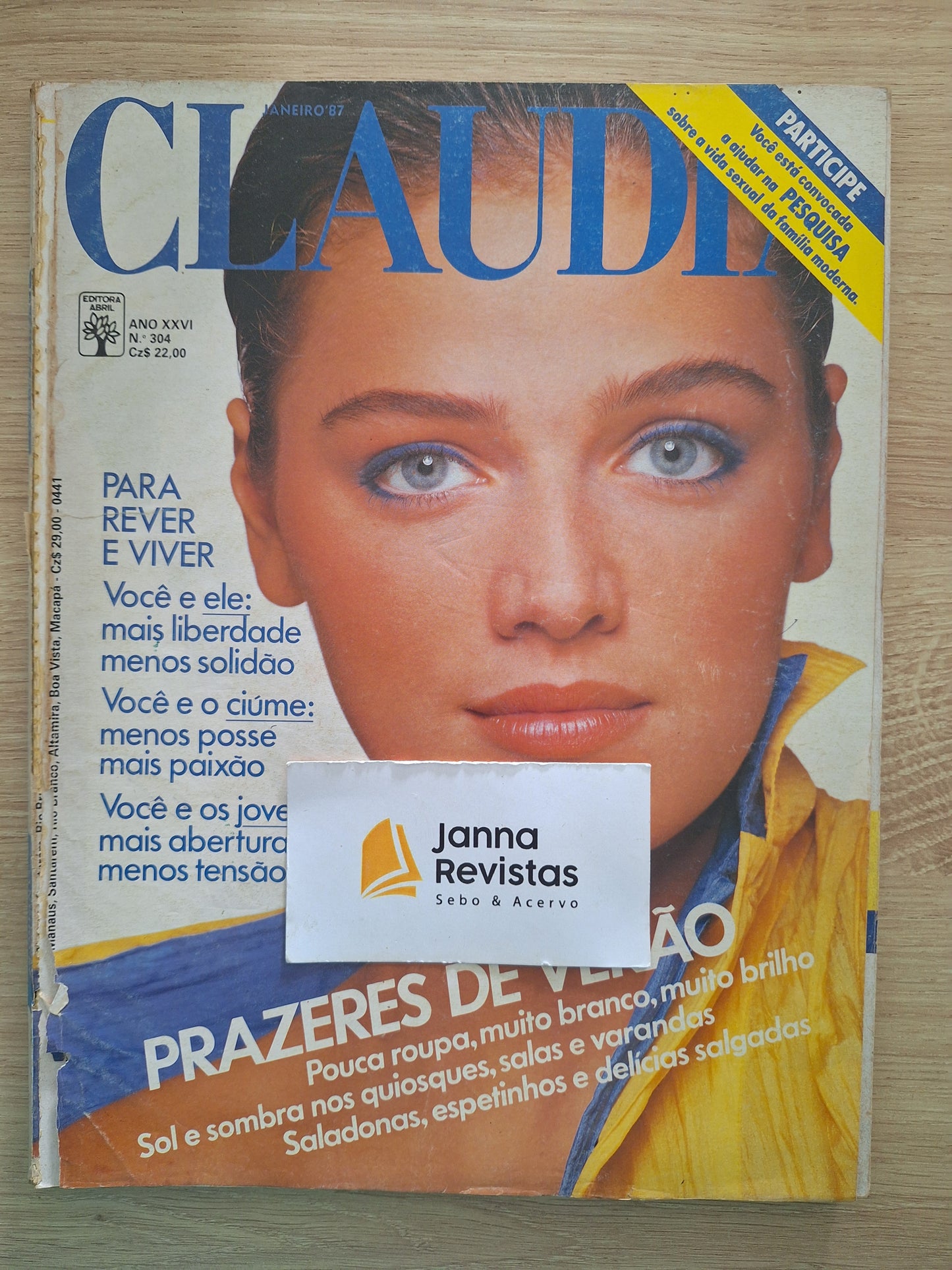 Revista Claudia Nº 304 (1987)