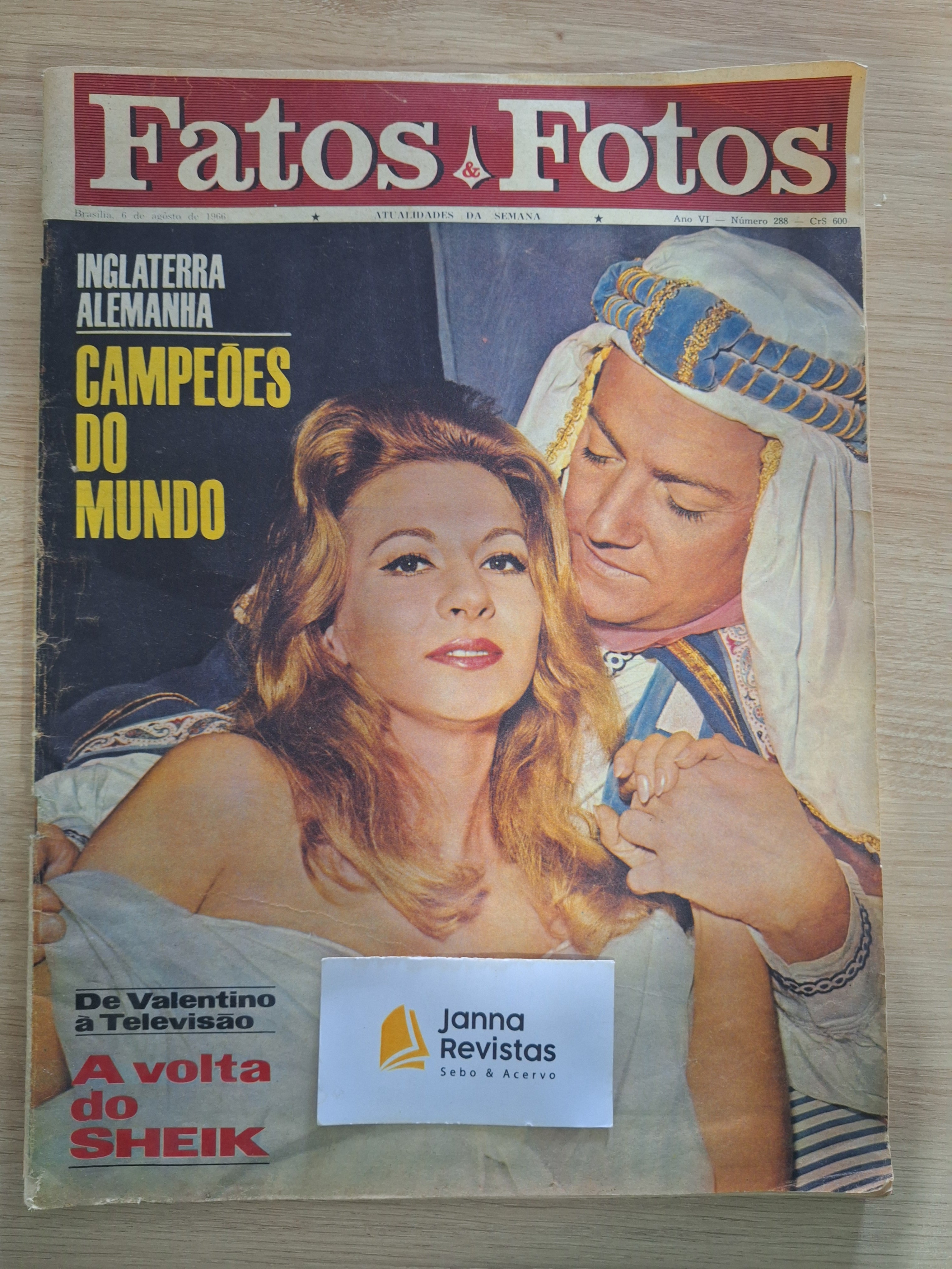 Revista Fatos e Fotos 288 (1966) – Janna Revistas e Discos