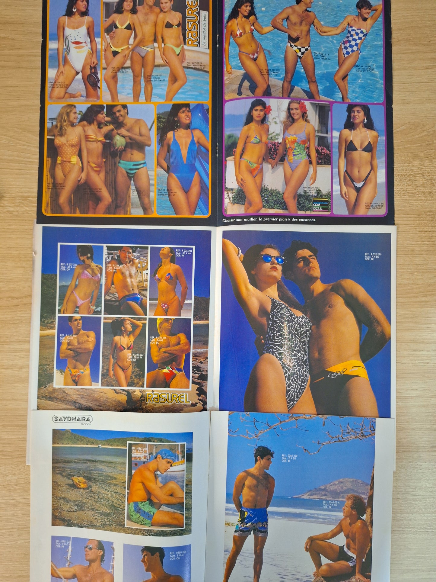 Catálogos Moda Praia Anos 80