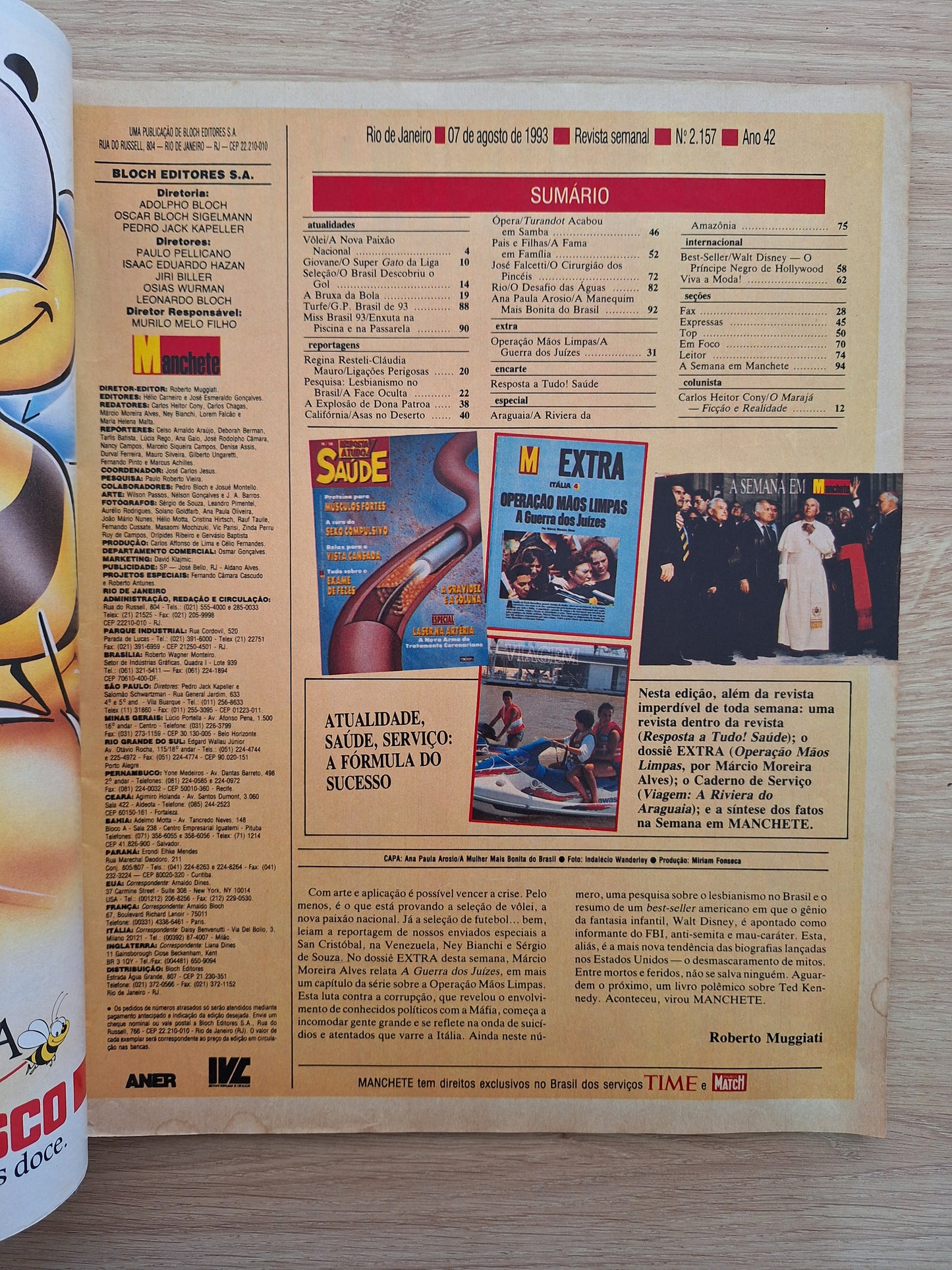 Revista Manchete 2157 (1993)