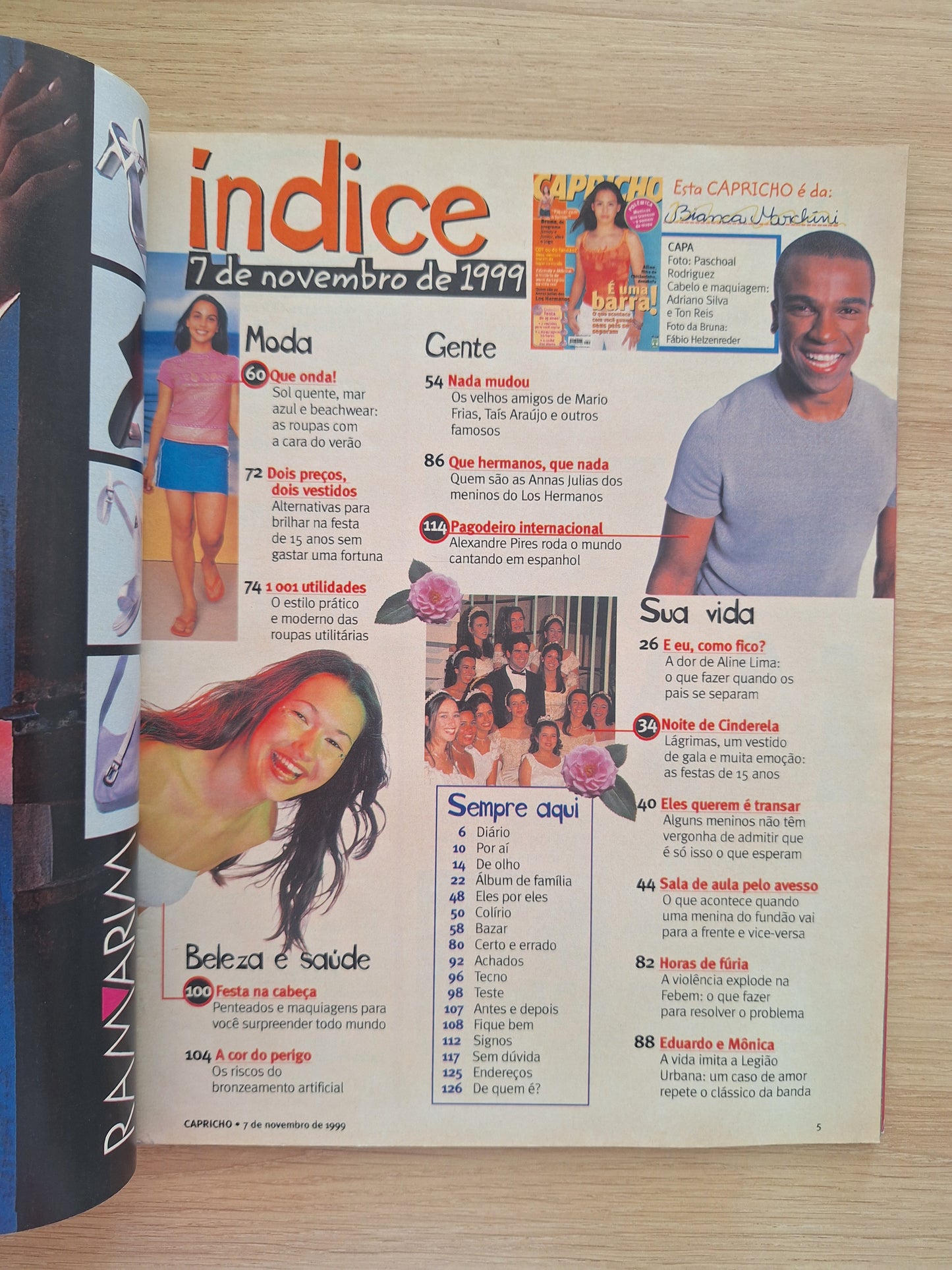 Revista Capricho 822 (1999)