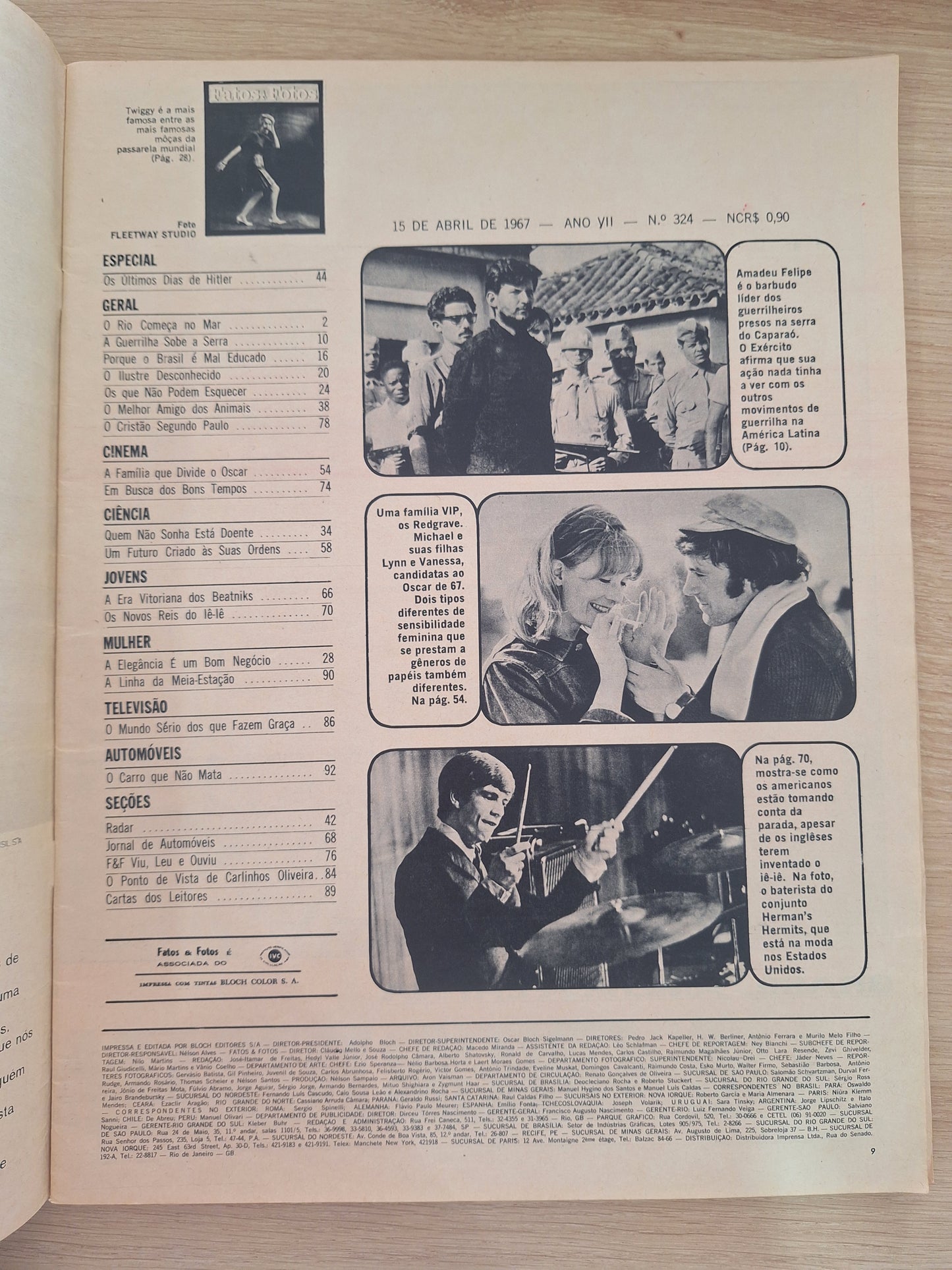 Revista Fatos e Fotos 324 (1967)