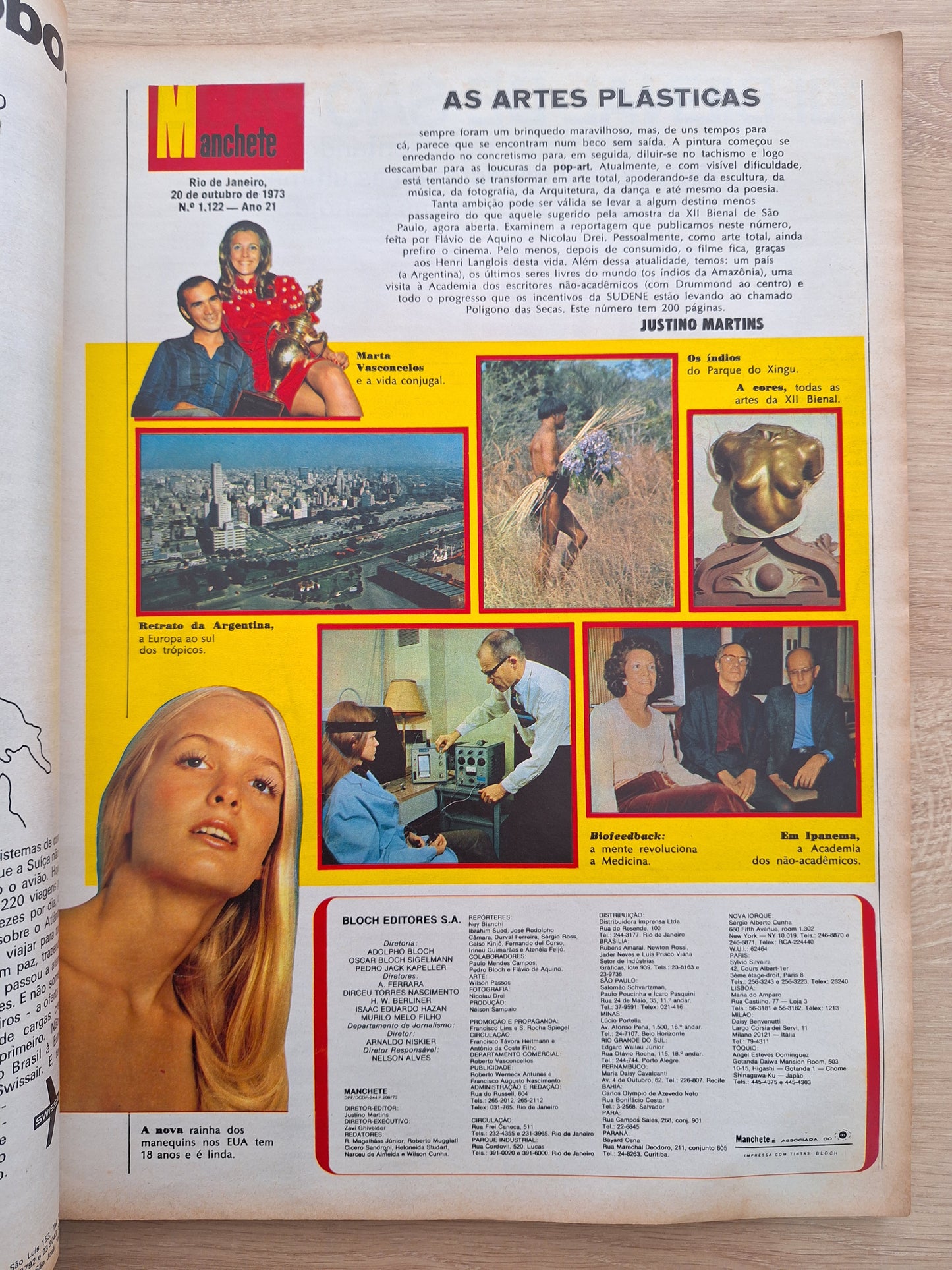 Revista Manchete 1122 (1973)