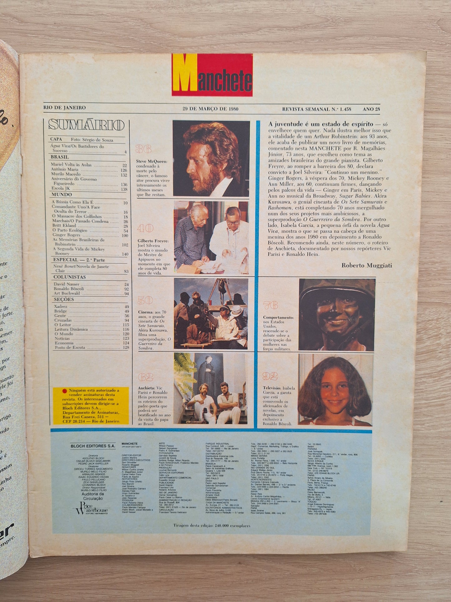 Revista Manchete 1458 (1980)