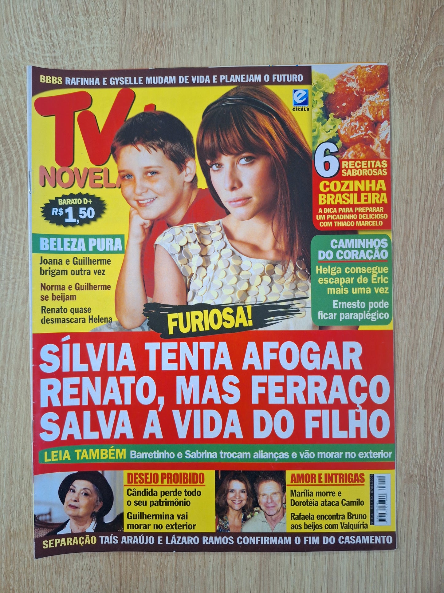Revista TV Novelas 104 (2008)