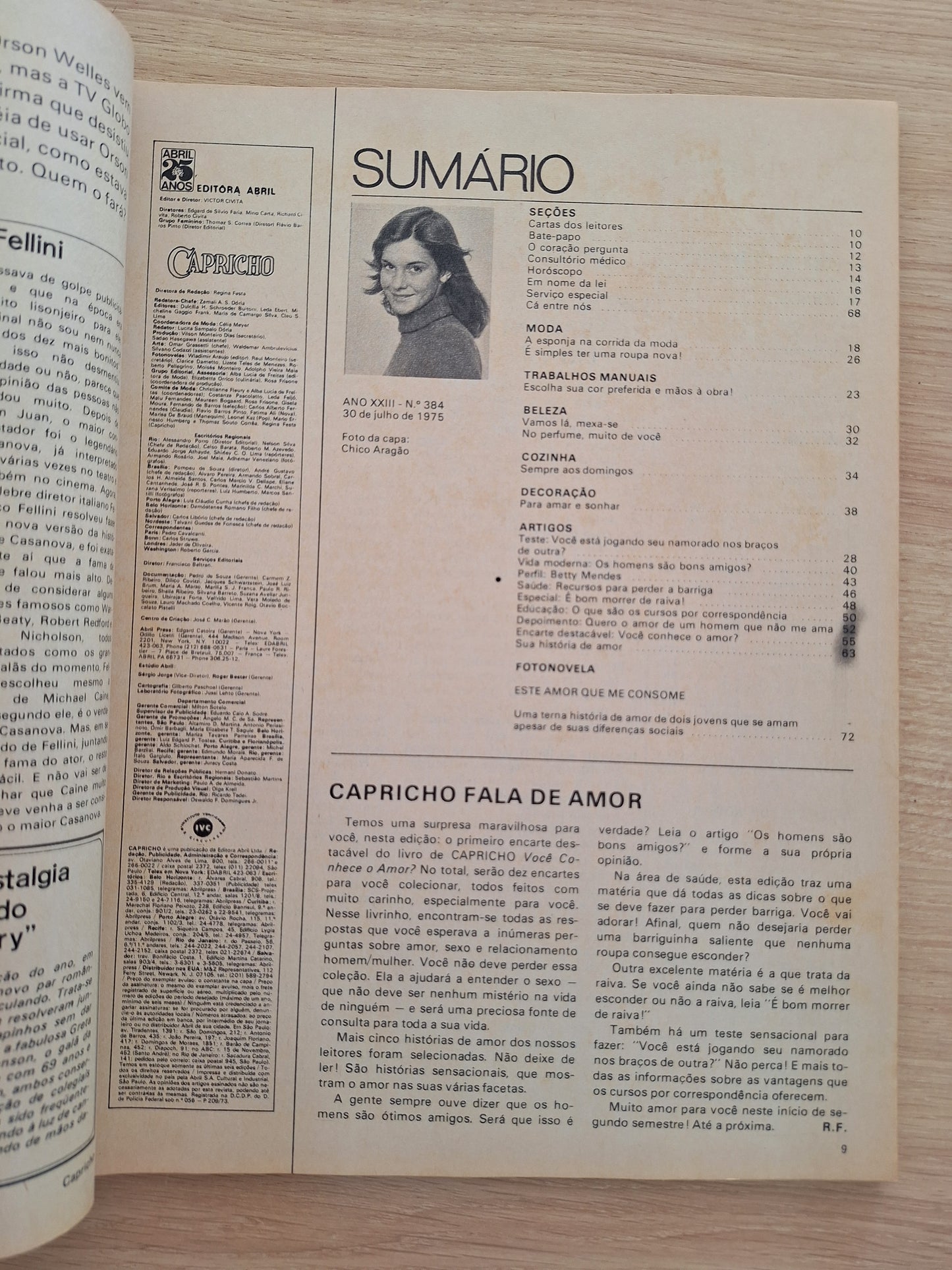 Revista Capricho 384