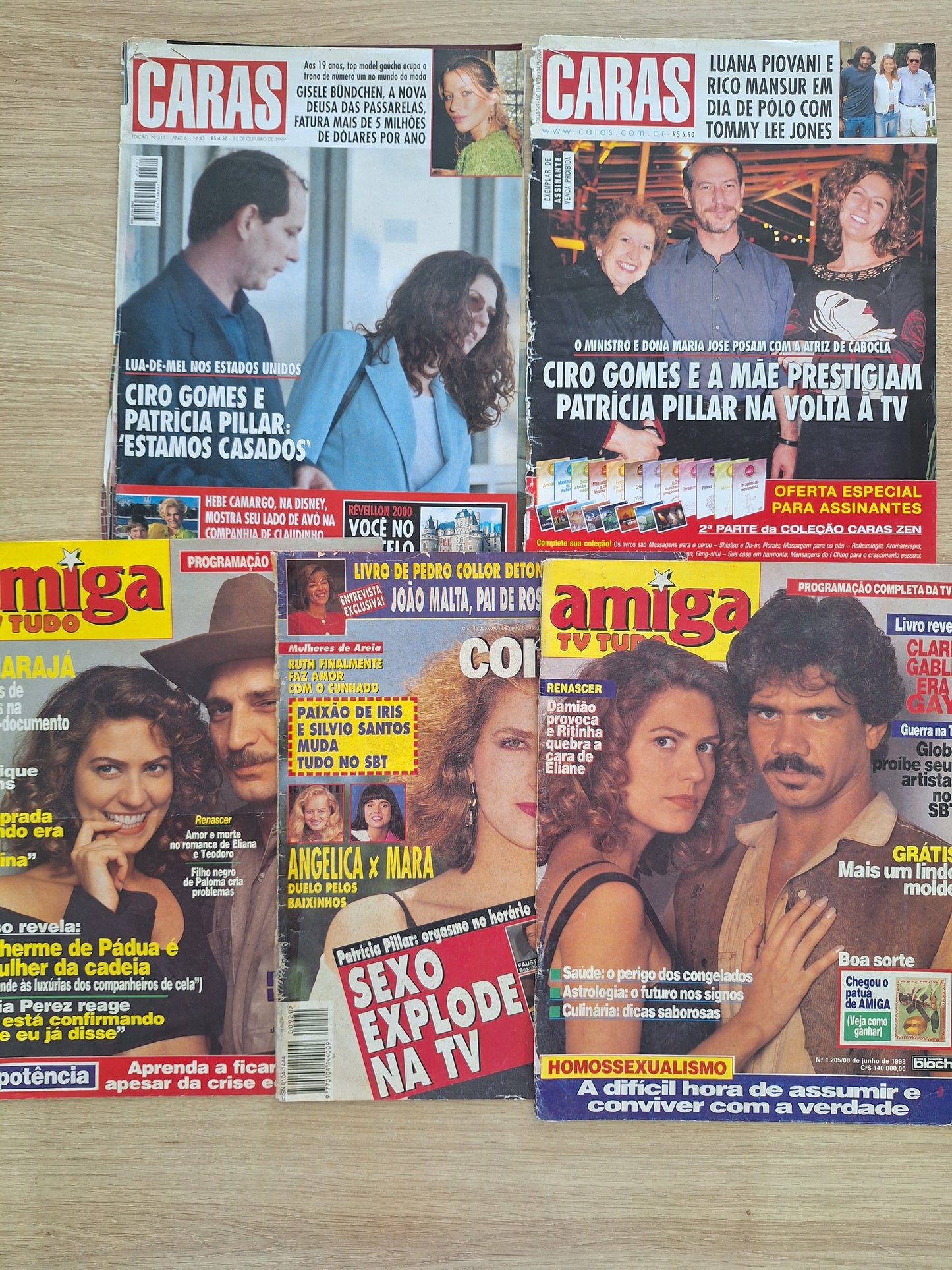 Patrícia Pillar - Capa+reportagem revista