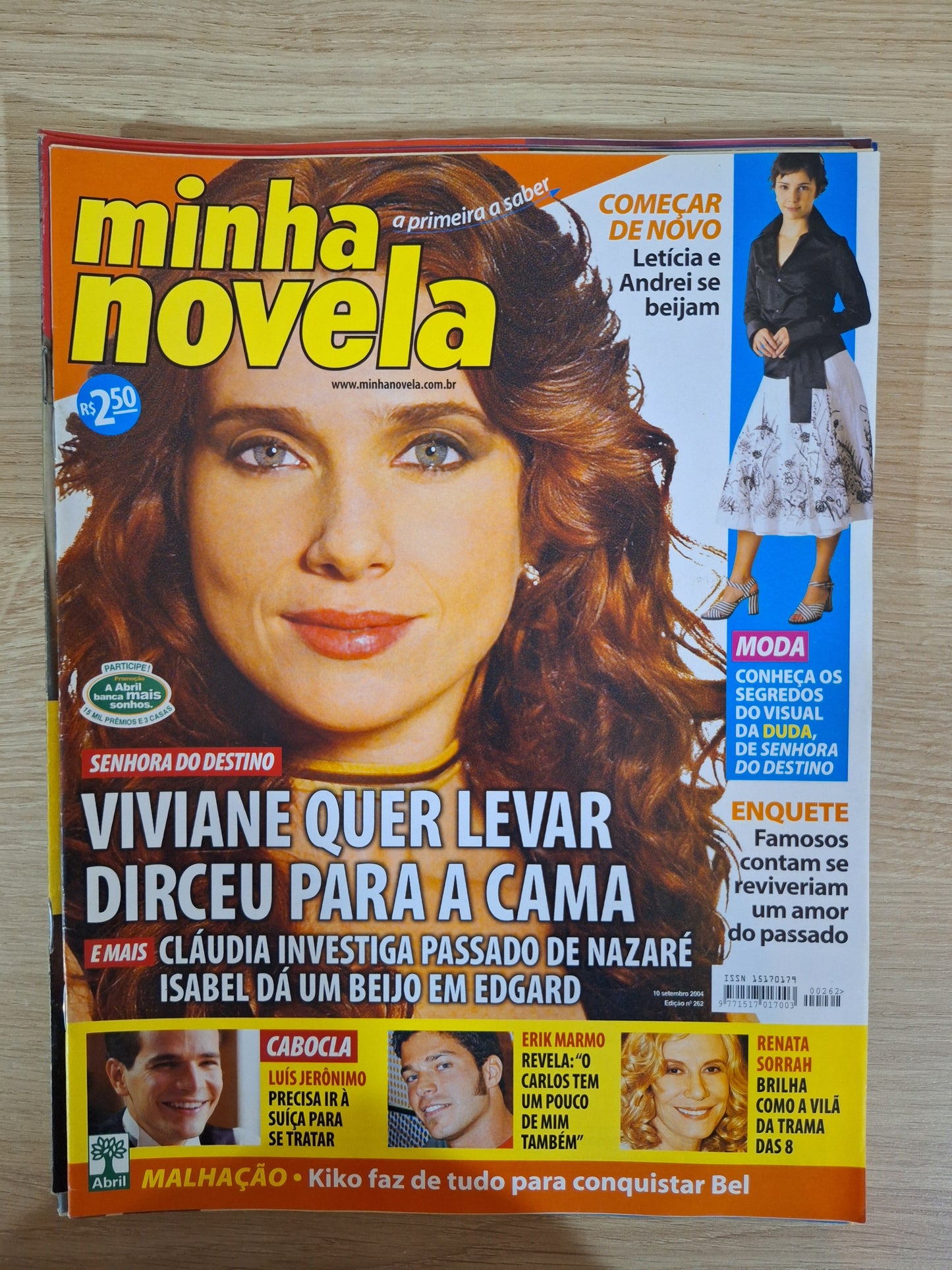 Revista Minha Novela 262 (2004)