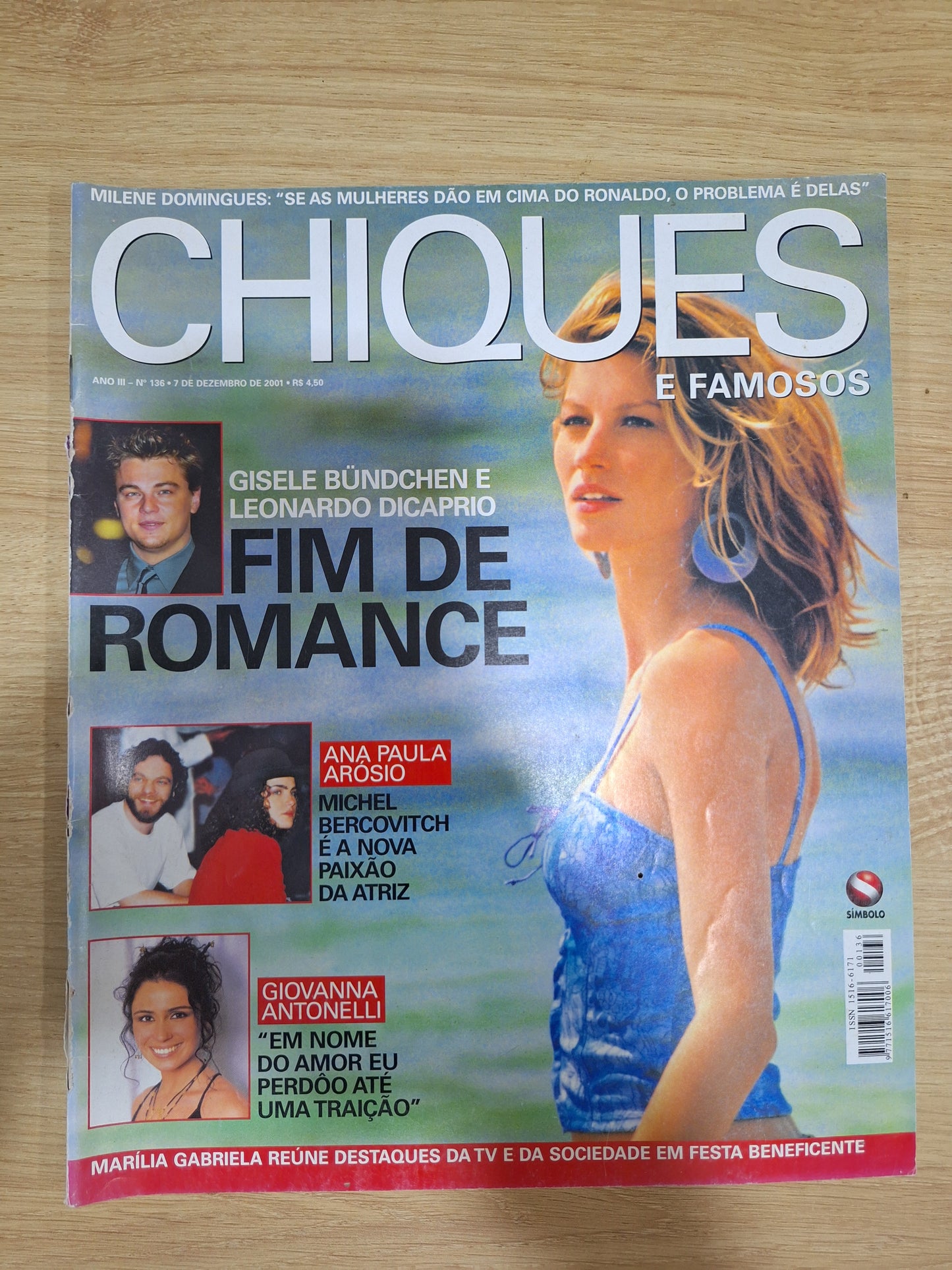 Revista Chiques e Famosos 136 (2001)