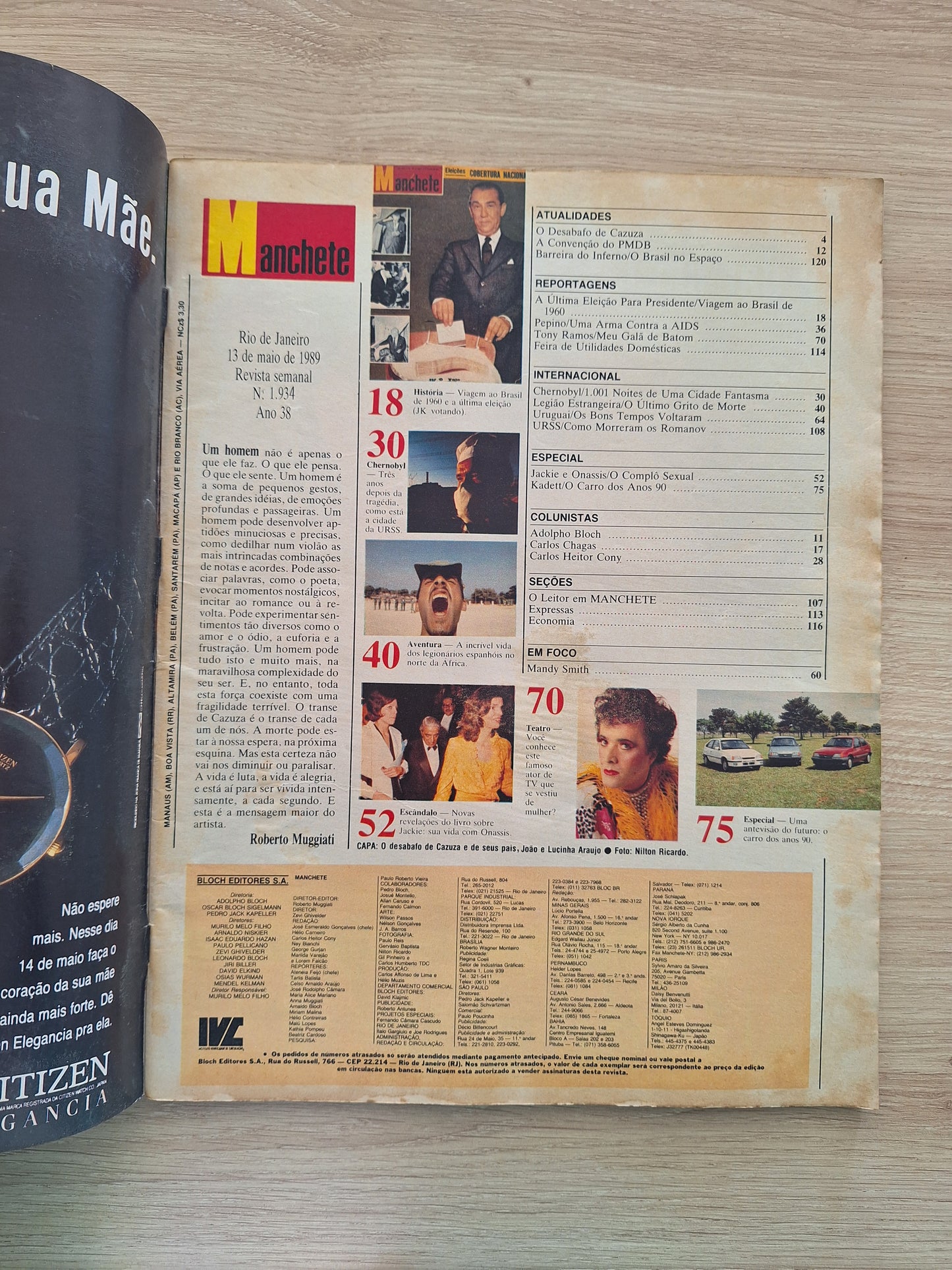 Revista Manchete 1934 (1989)
