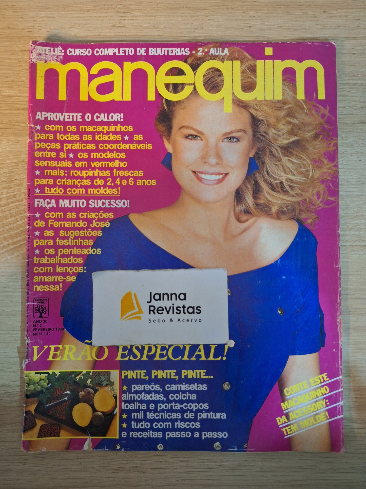 Revista Manequim 350 (1989)