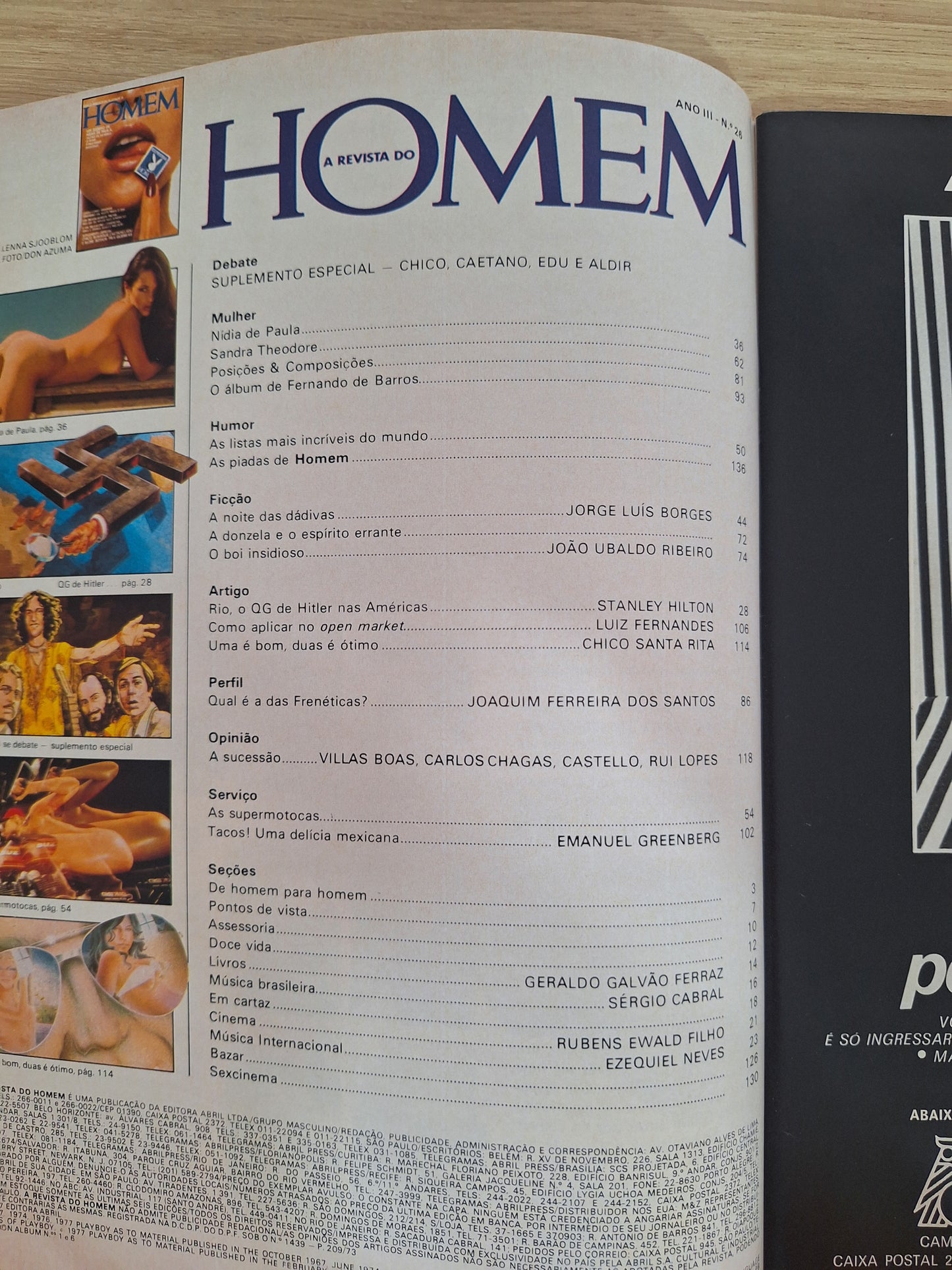 Revista Homem N°26 (1977)