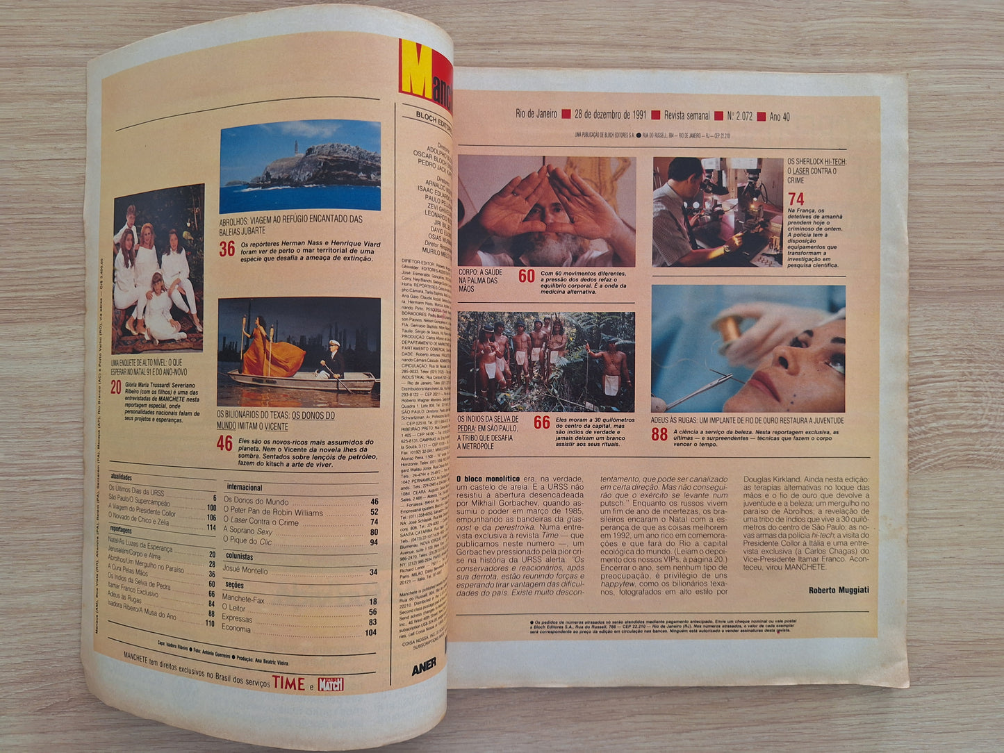 Revista Manchete 2072 (1991)