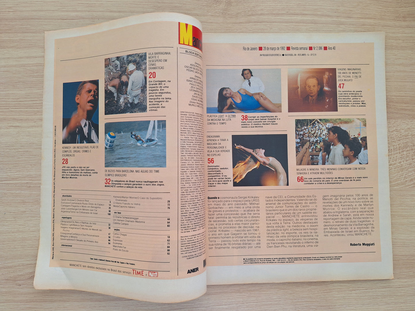 Revista Manchete 2086 (1992)