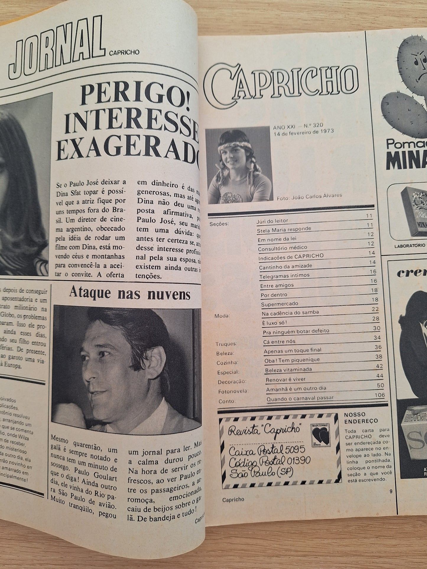 Revista Capricho 320 (1973)