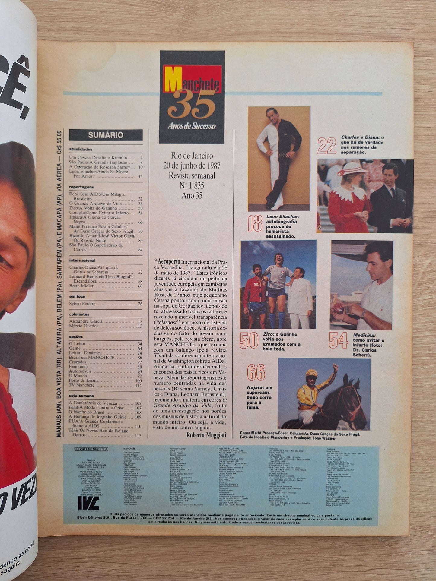 Revista Manchete 1835 (1987)