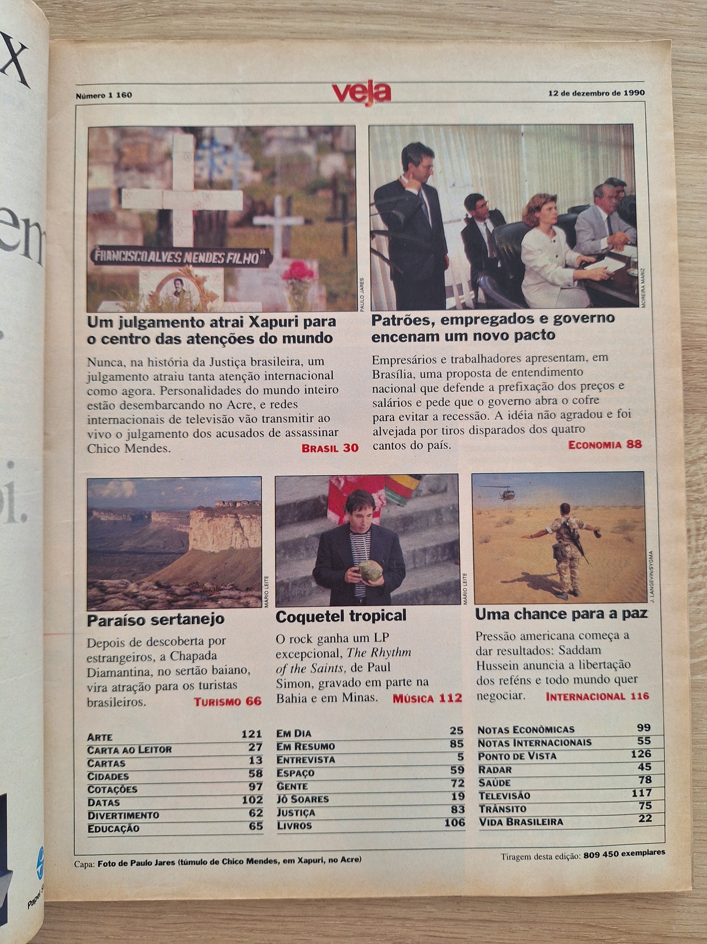 Revista Veja 1160 (1990)
