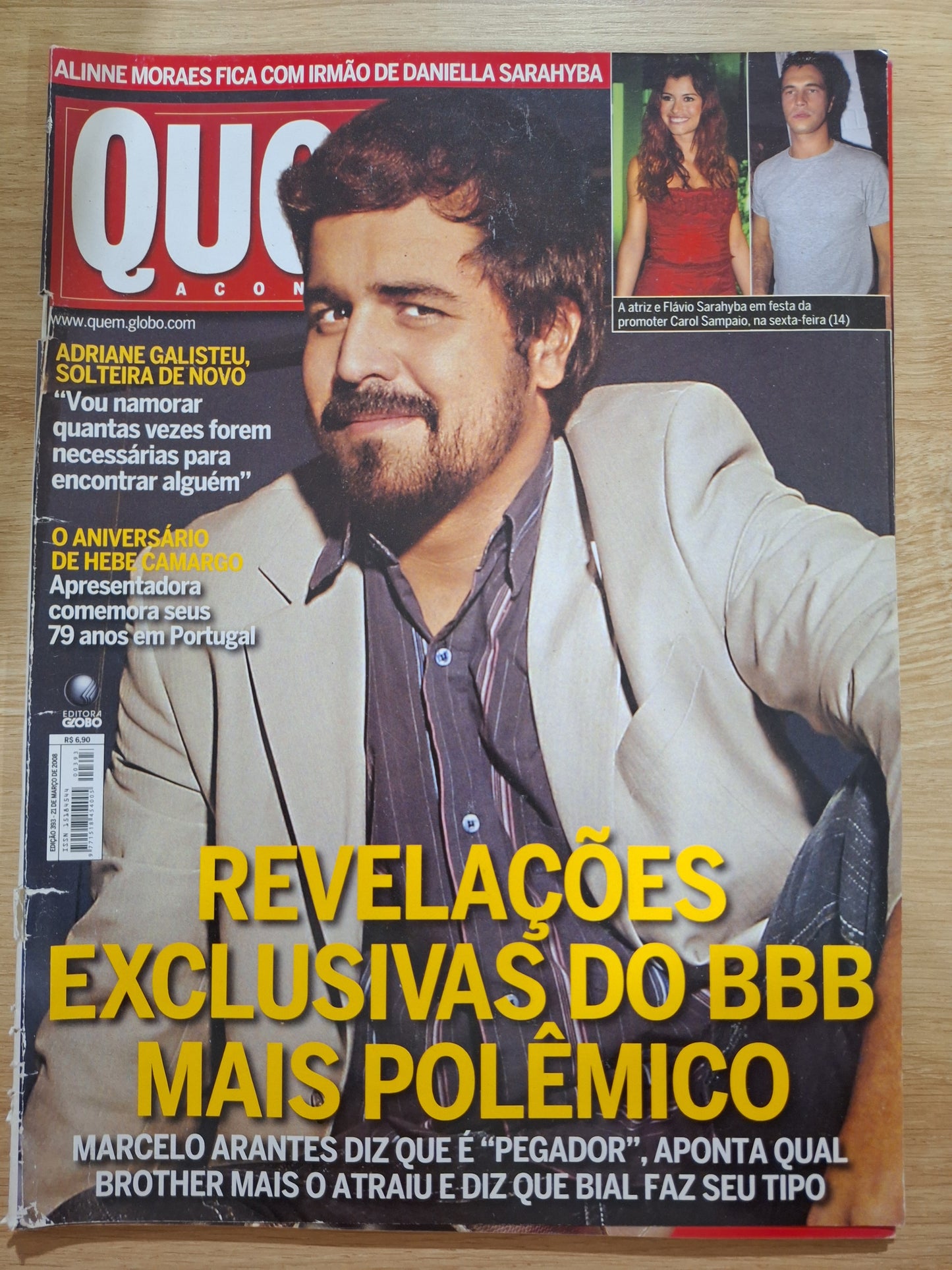 Revista Quem Acontece 393 (2008)