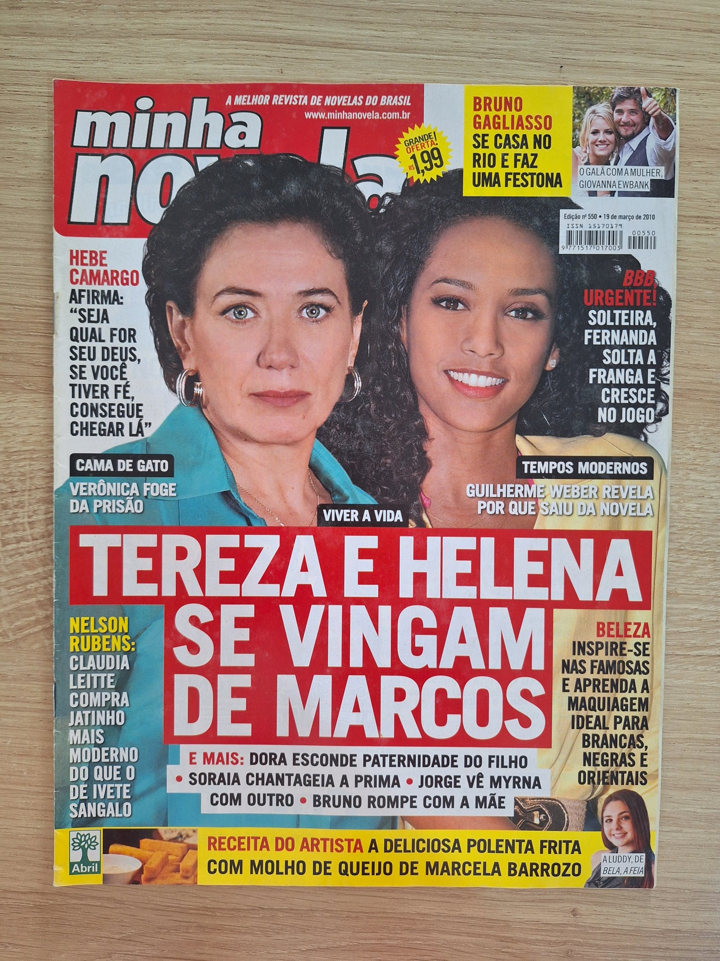 Revista Minha Novela 550 (2010)