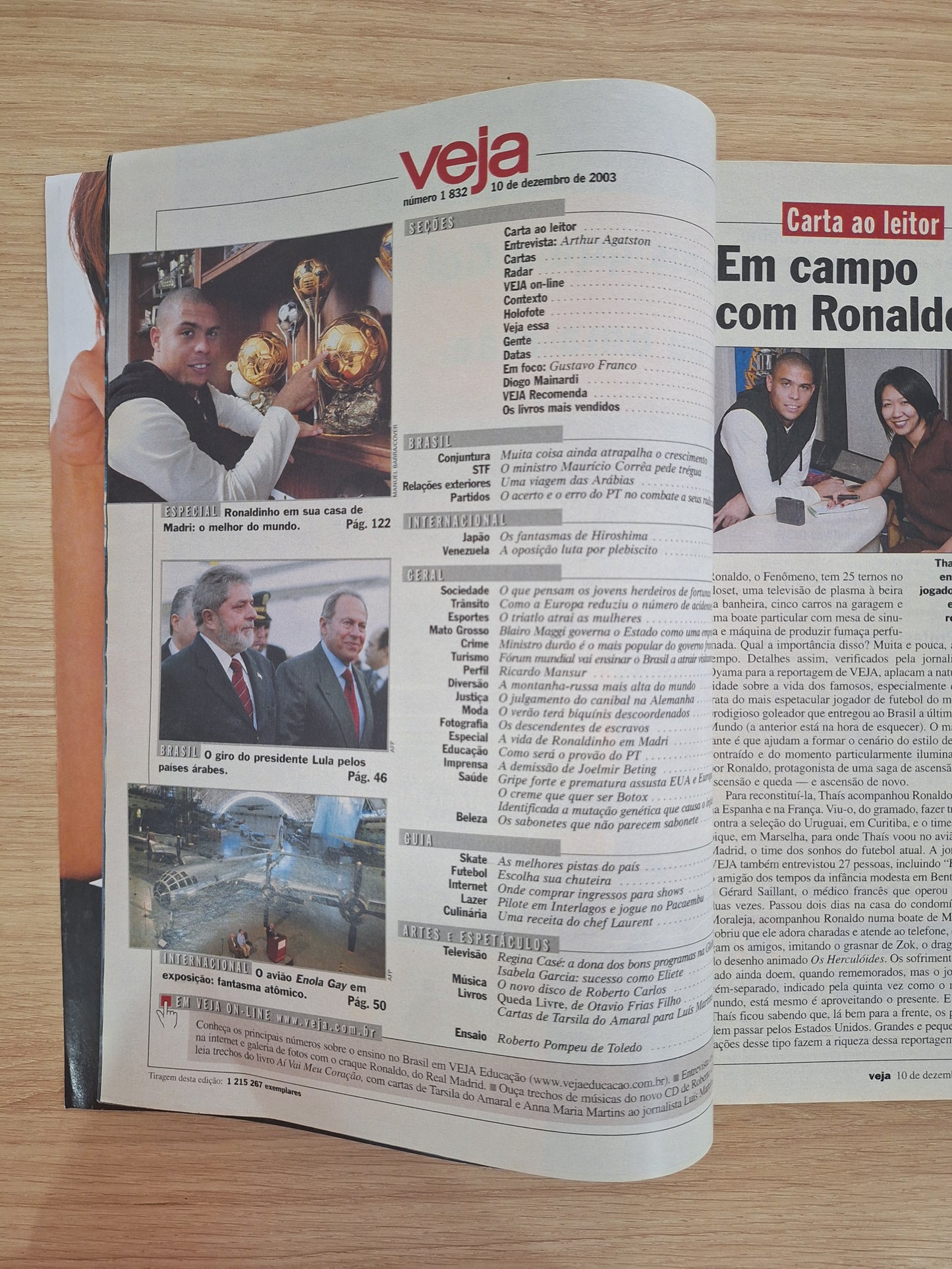 Revista Veja 1832 (2003)