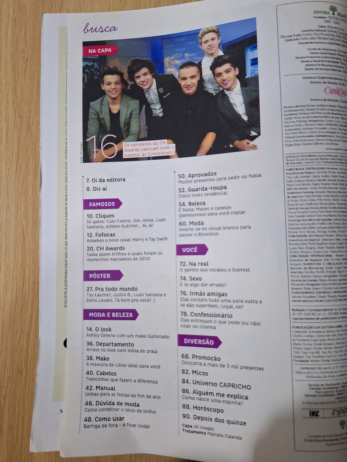 Revista Capricho 1164 (2012)