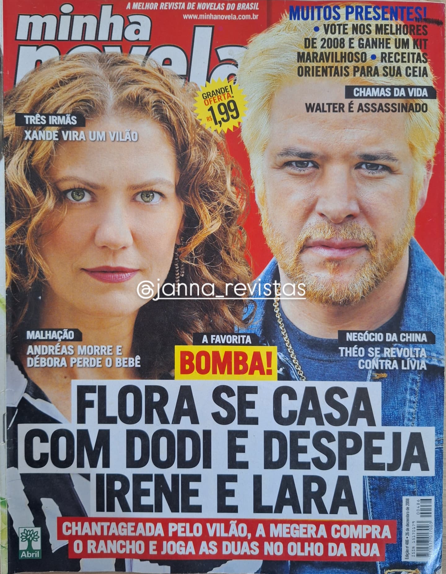 Revista Minha Novela 486 (2008)