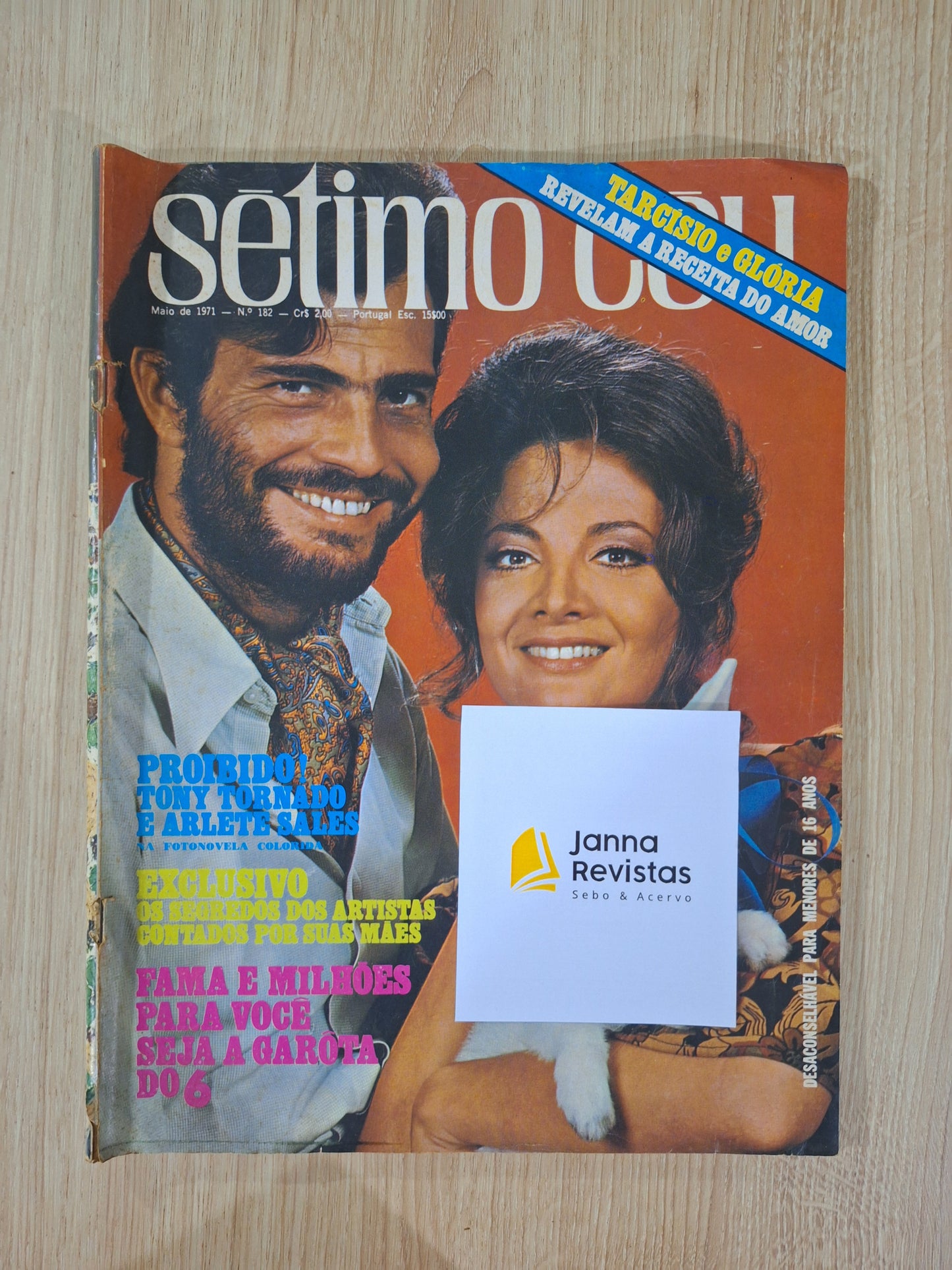 Revista Sétimo Céu 182 (1971)