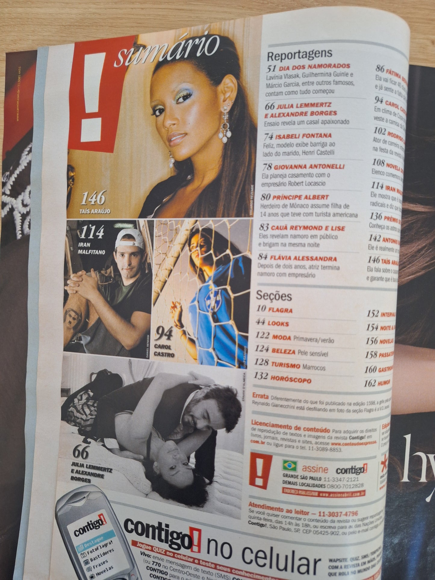 Revista Contigo 1603 (2006)