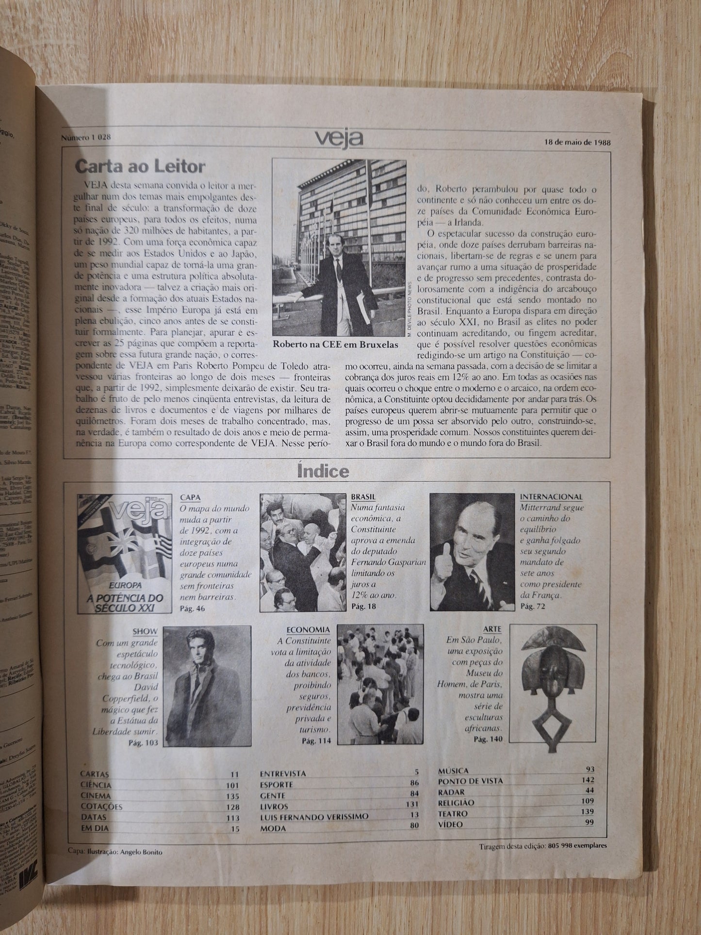 Revista Veja 1028 (1988)