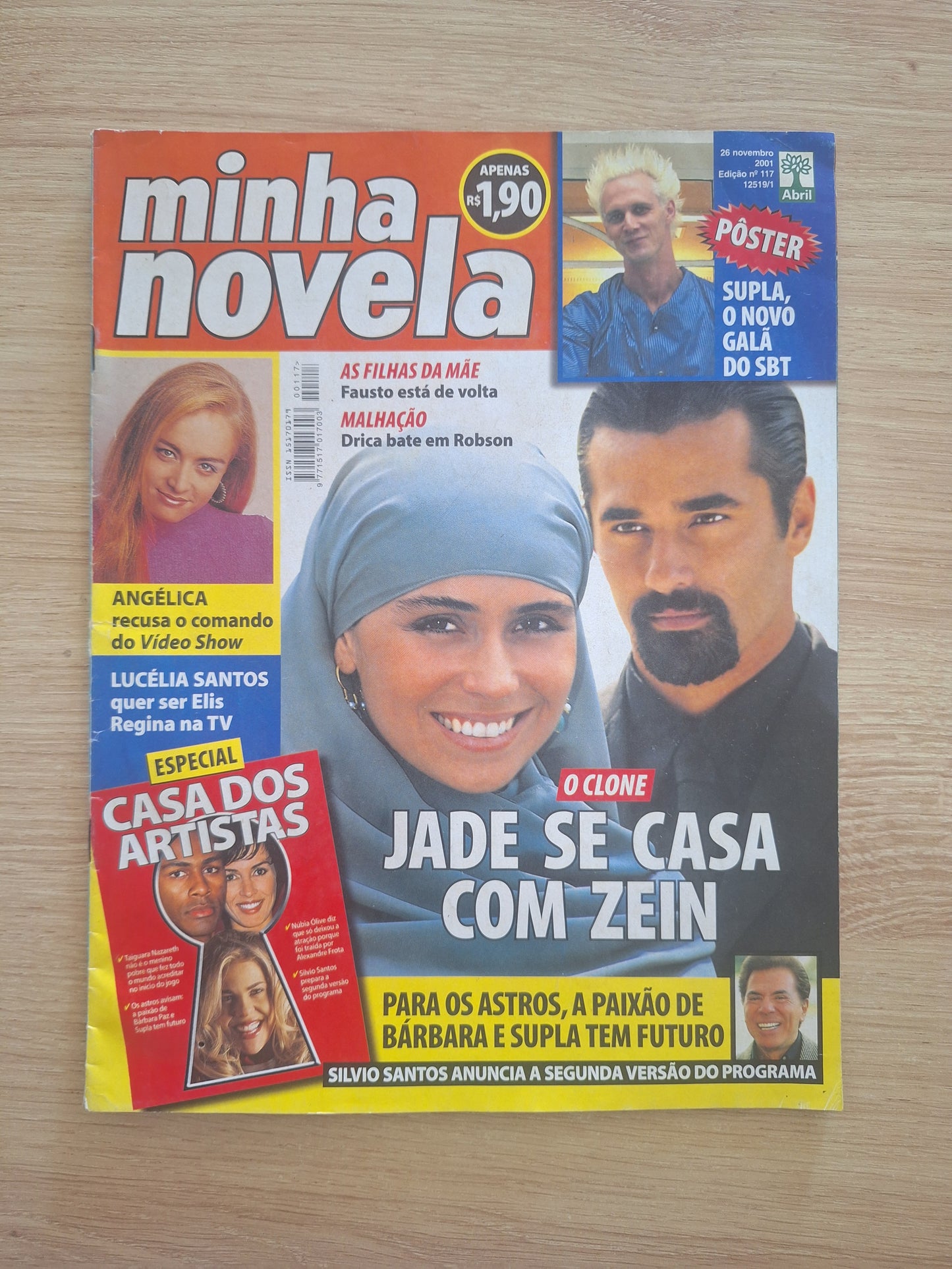 Revista Minha Novela 117 (2001)
