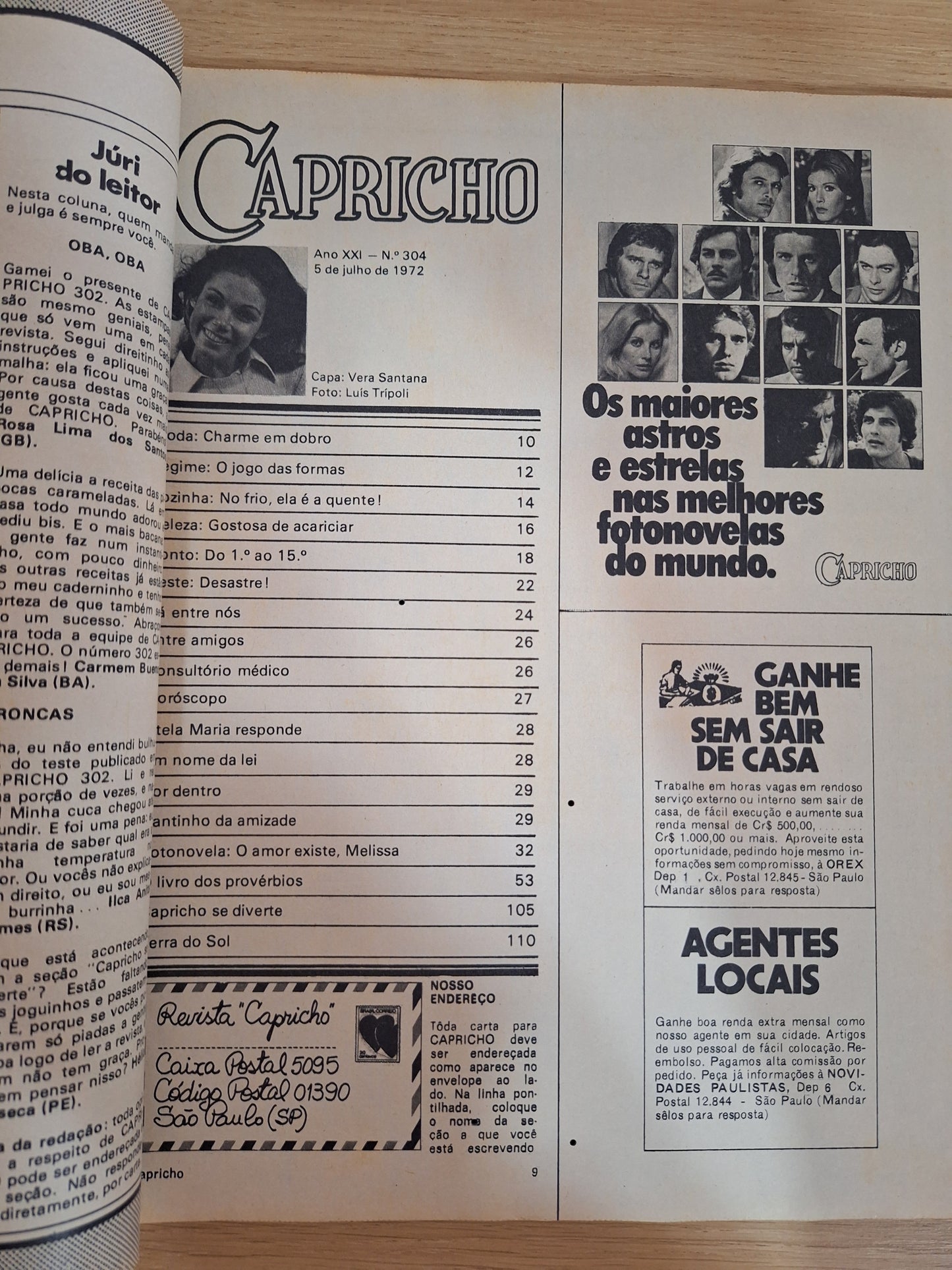 Revista Capricho 304 (1972)