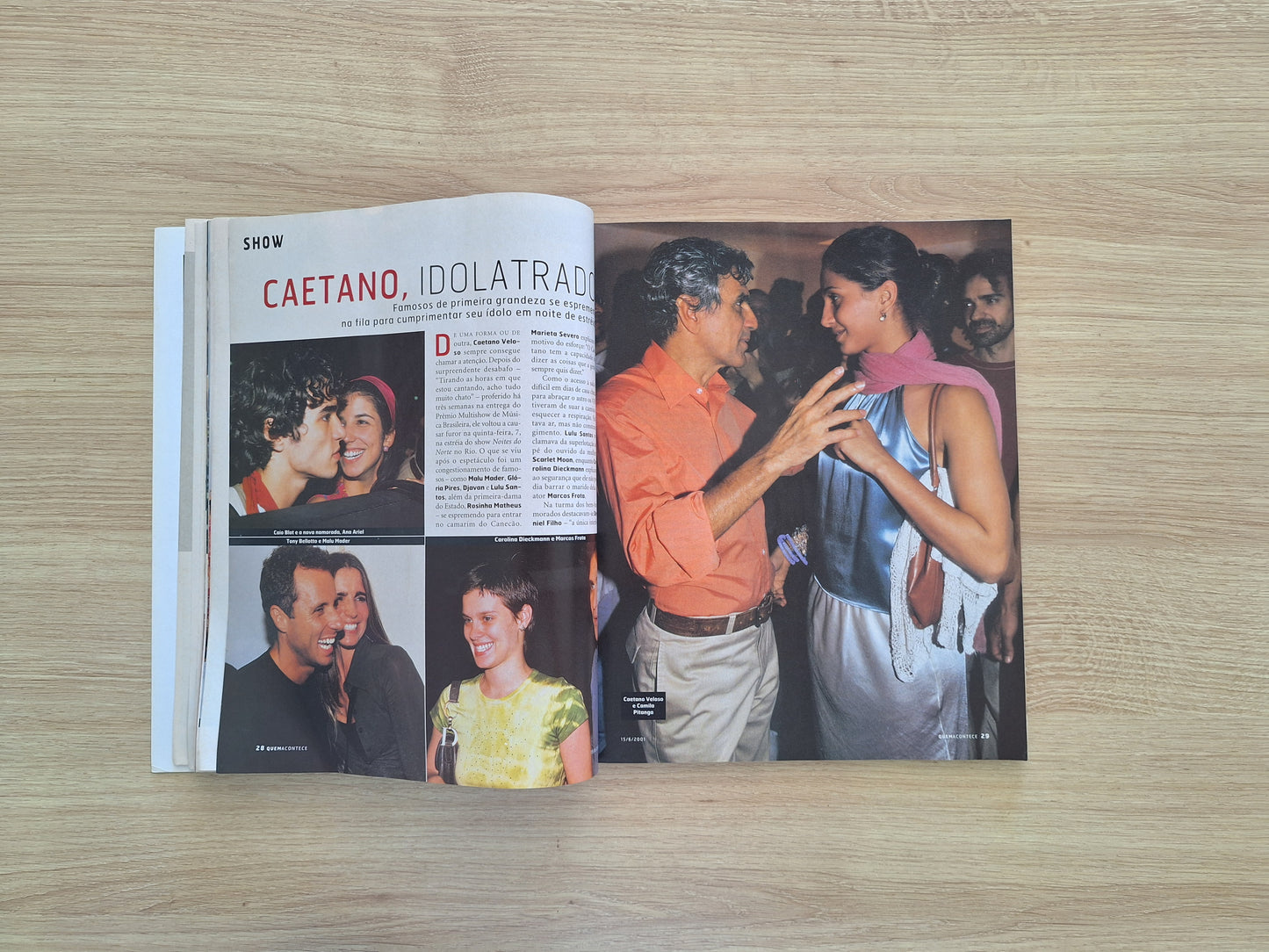 Revista Quem Acontece 40 (2001)
